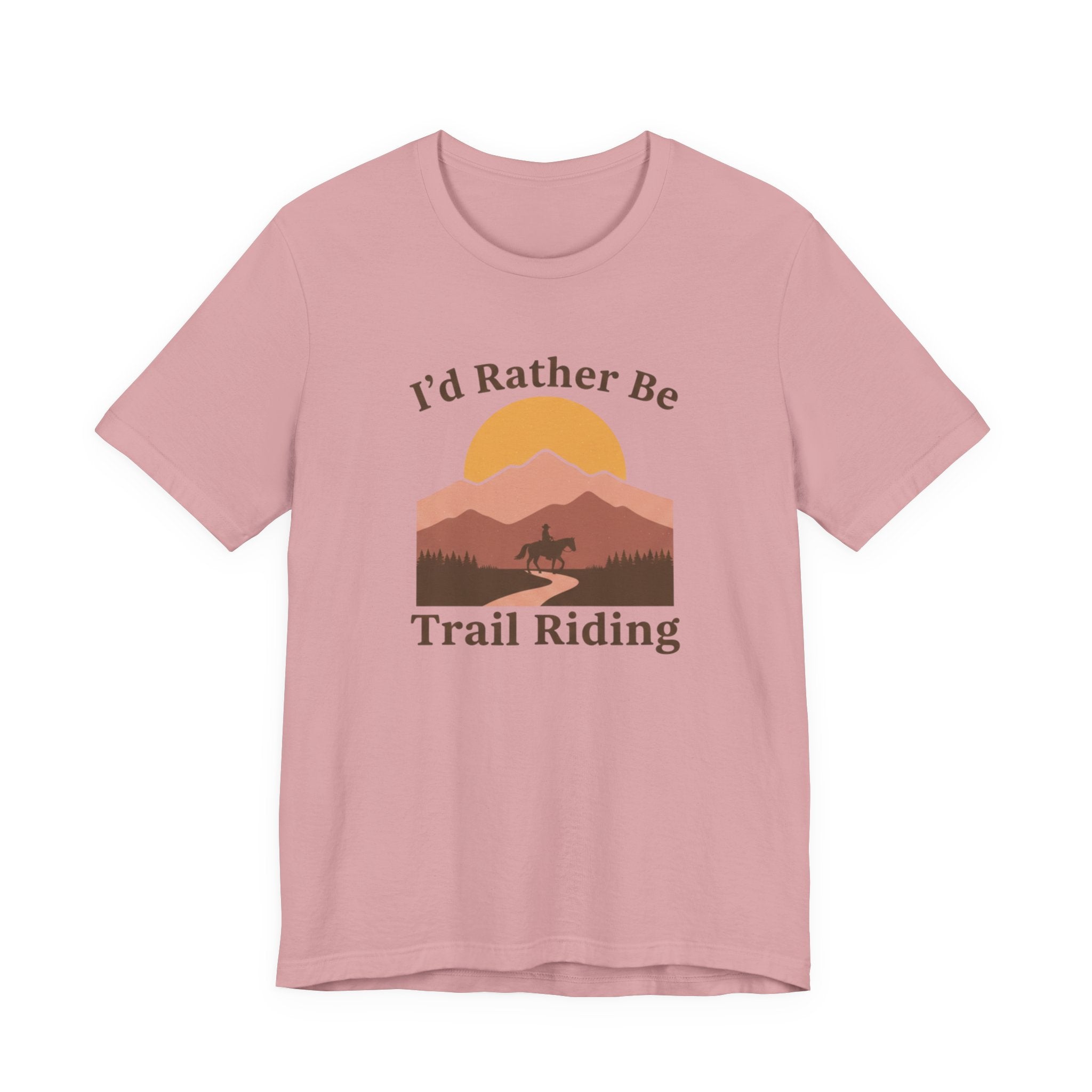Vintage Mountain Horseback Riding Tee