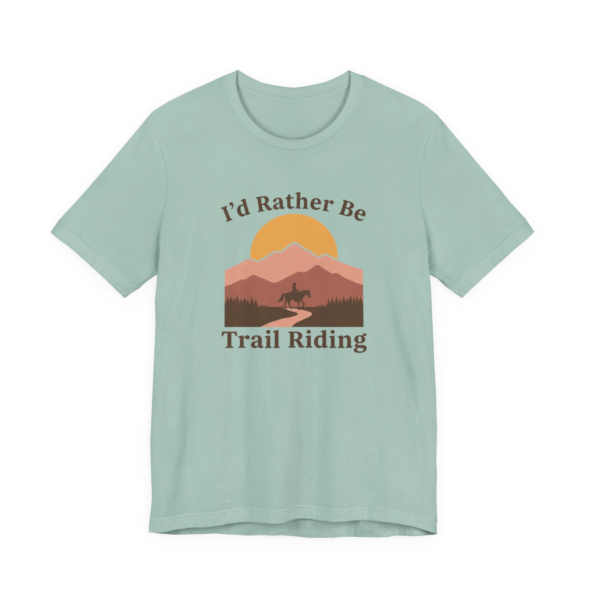 Vintage Mountain Horseback Riding Tee