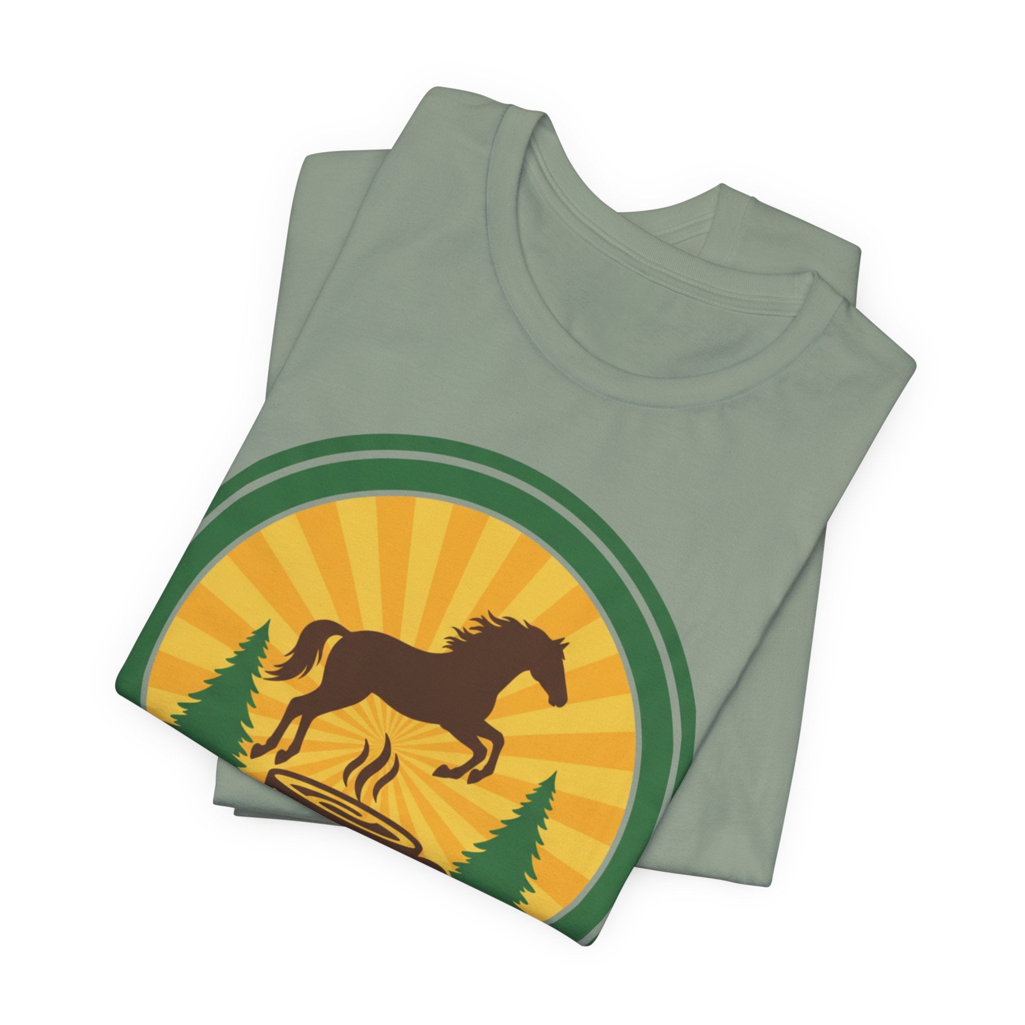 Coffee & Horse Graphic Tee