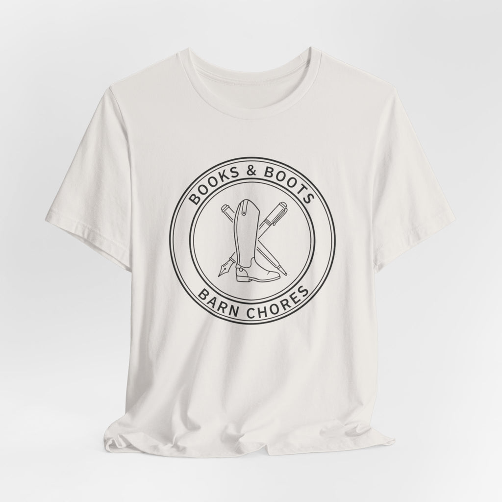 Books & Boots Tee