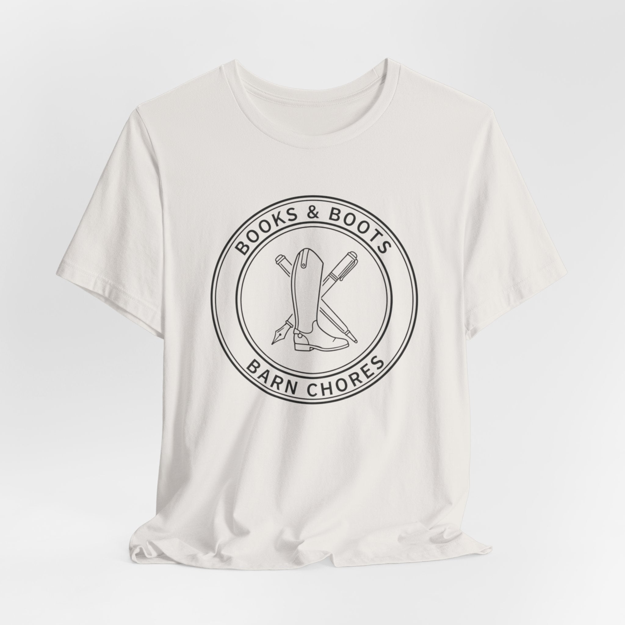 Books & Boots Tee