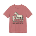 I Ride. I Drink. I Repeat. Horse Tee