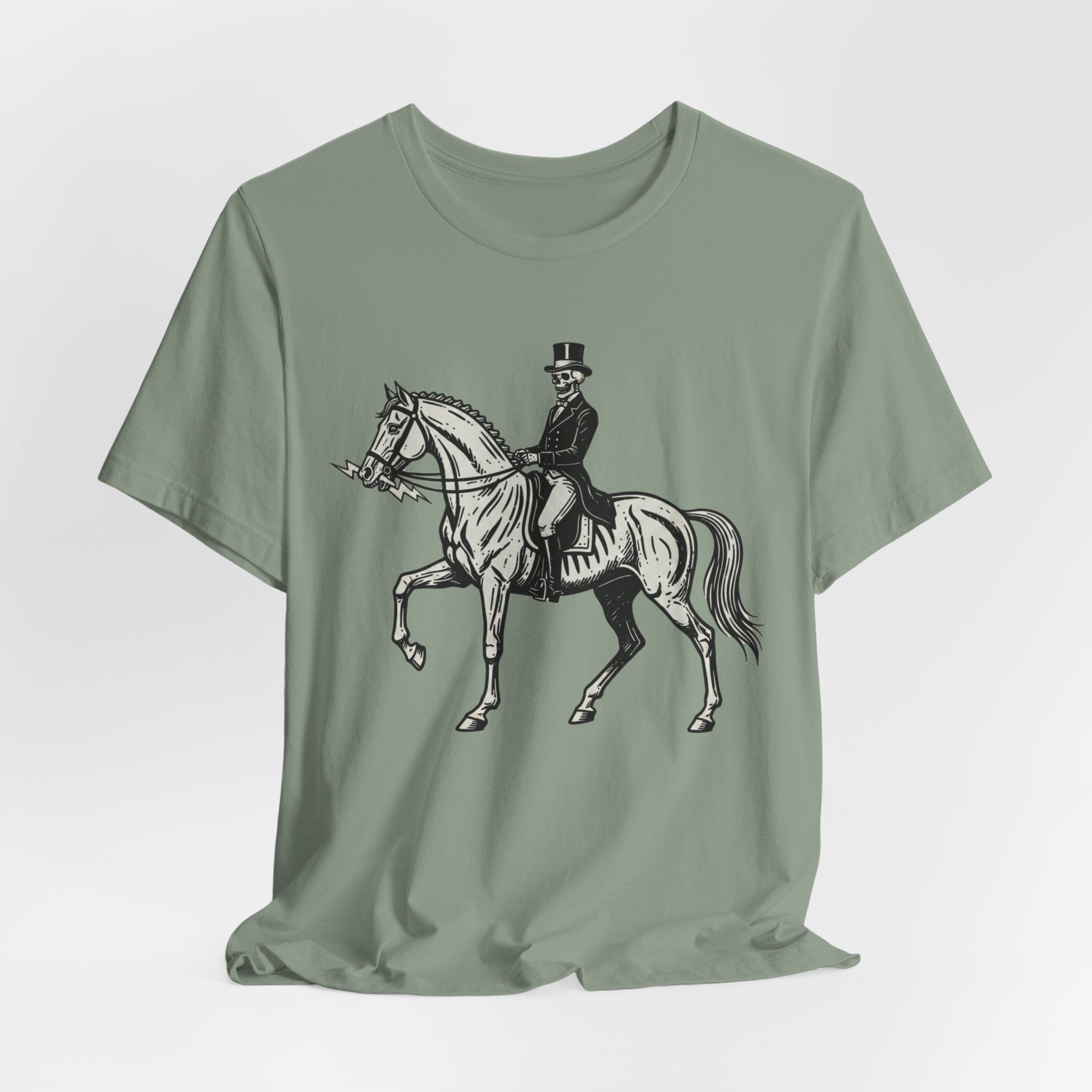 Gothic Dressage Horse Riding Tee