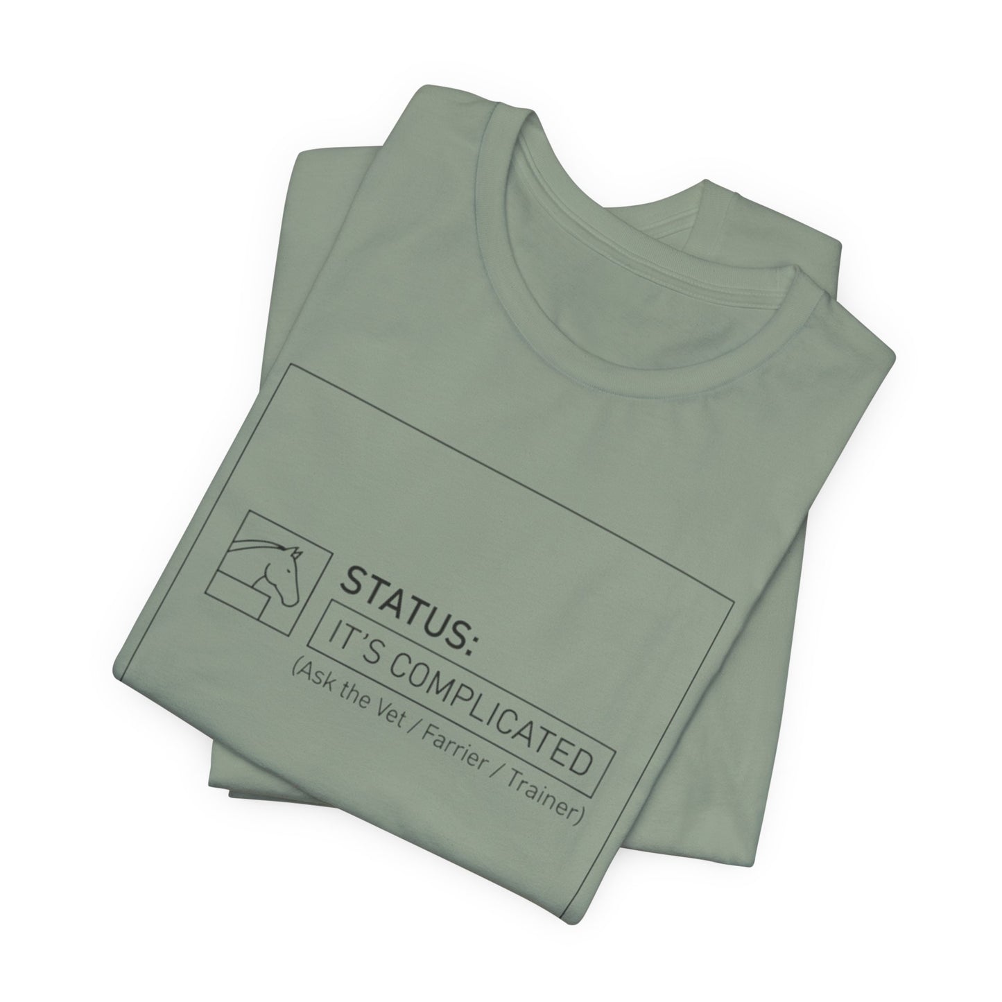 Status: It's Complicated Graphic Tee — Relationship Humor T‑Shirt