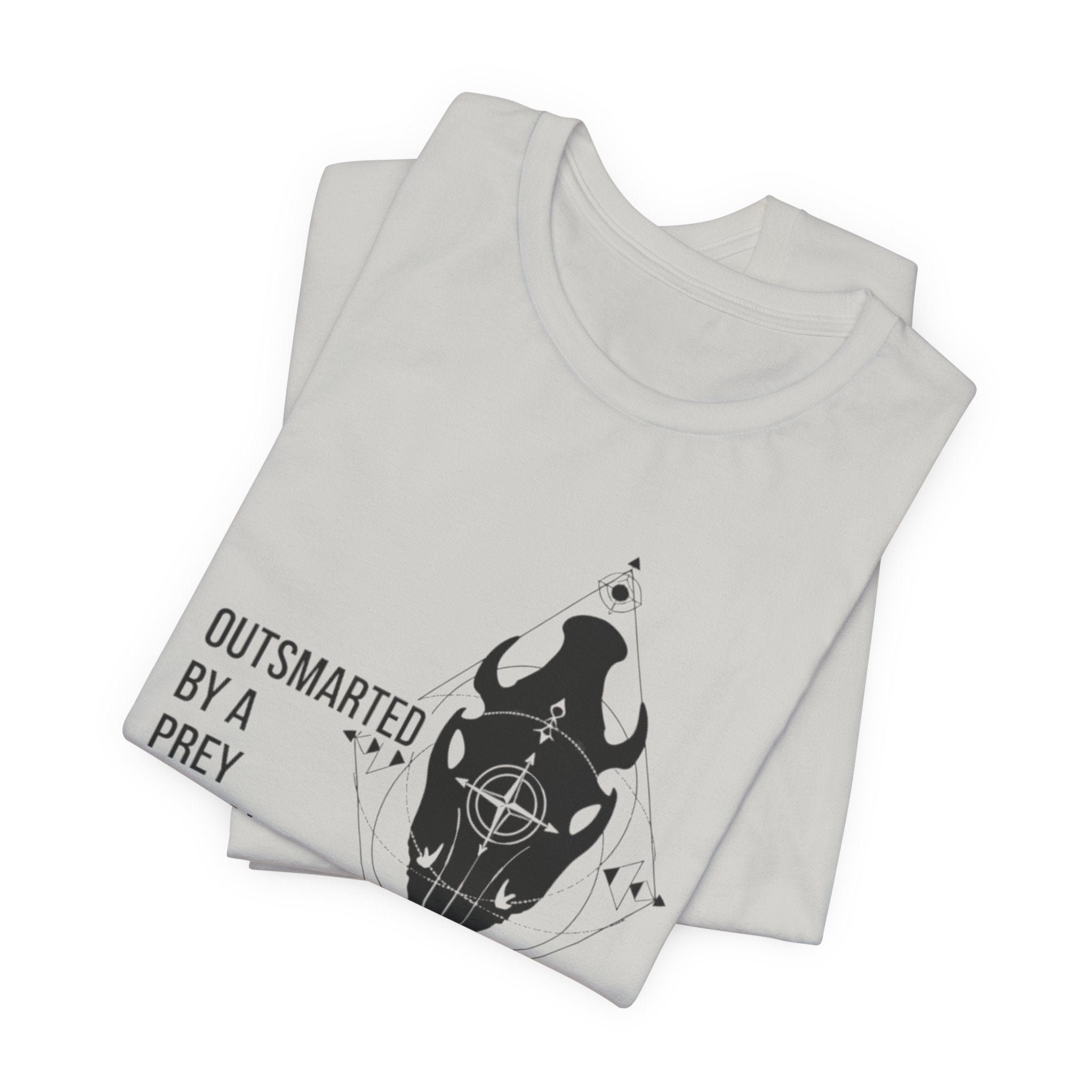 Outsmarted by a Prey Animal - Skull Graphic Tee