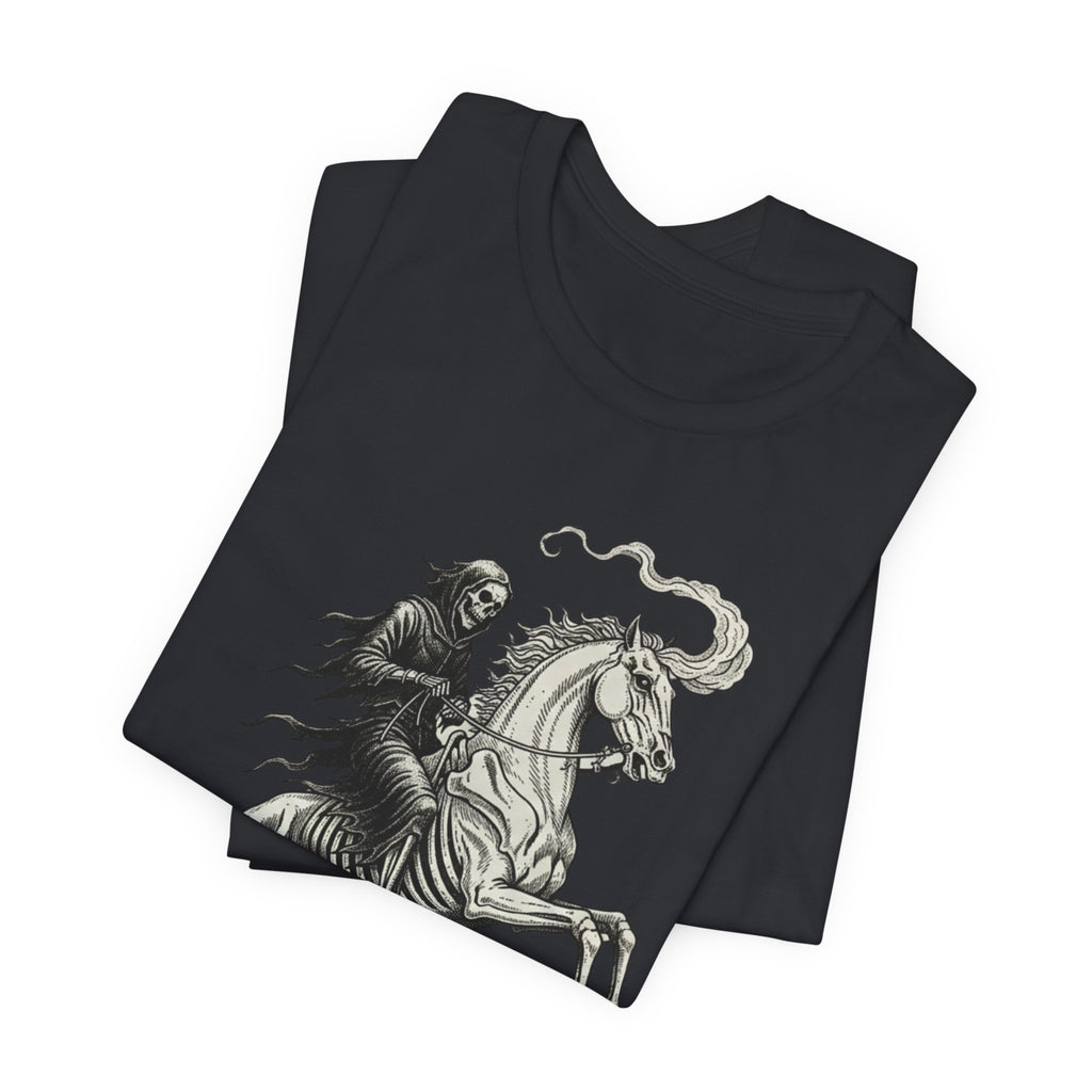 Death Rider Horse Graphic T-Shirt
