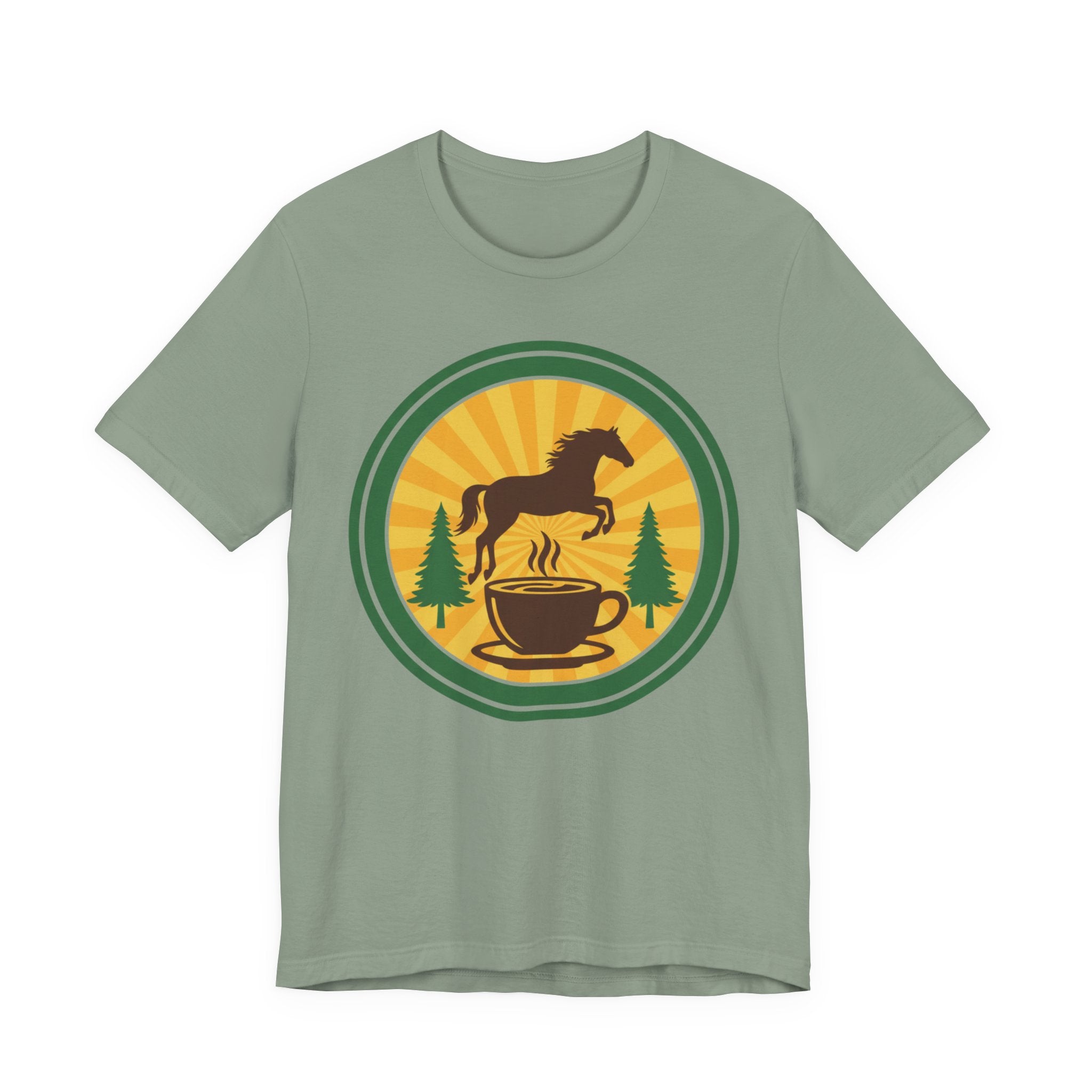 Coffee & Horse Graphic Tee