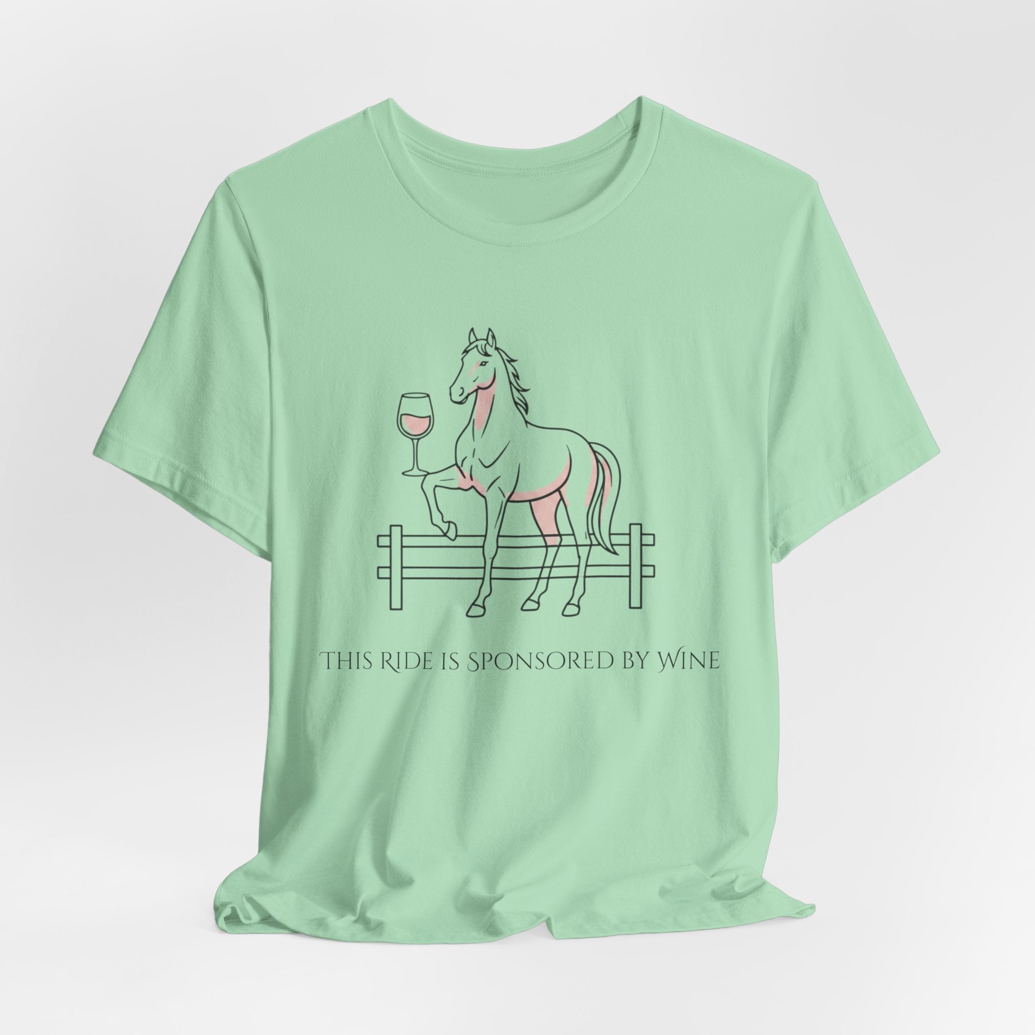 This Ride Is Sponsored By Wine Graphic Tee