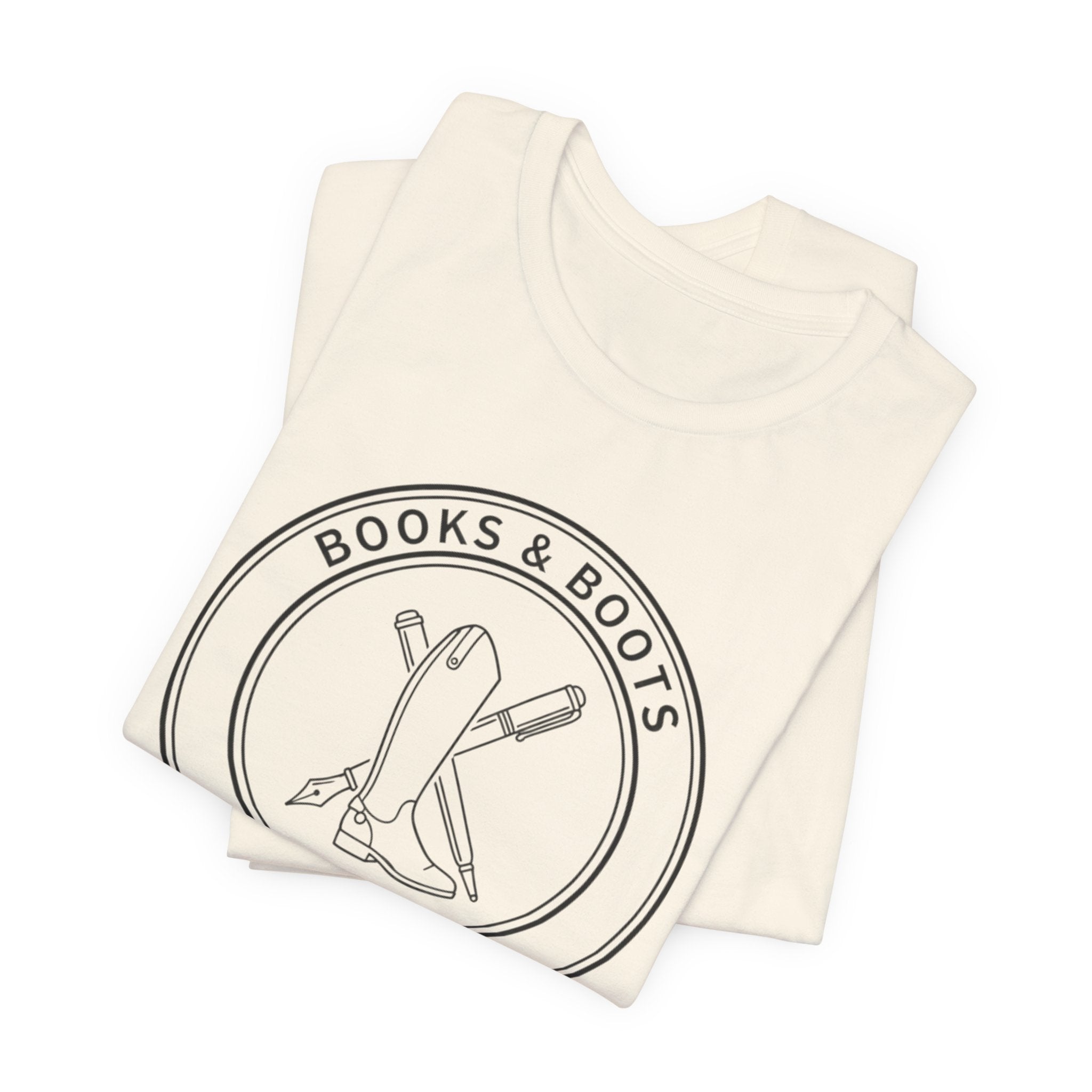 Books & Boots Tee