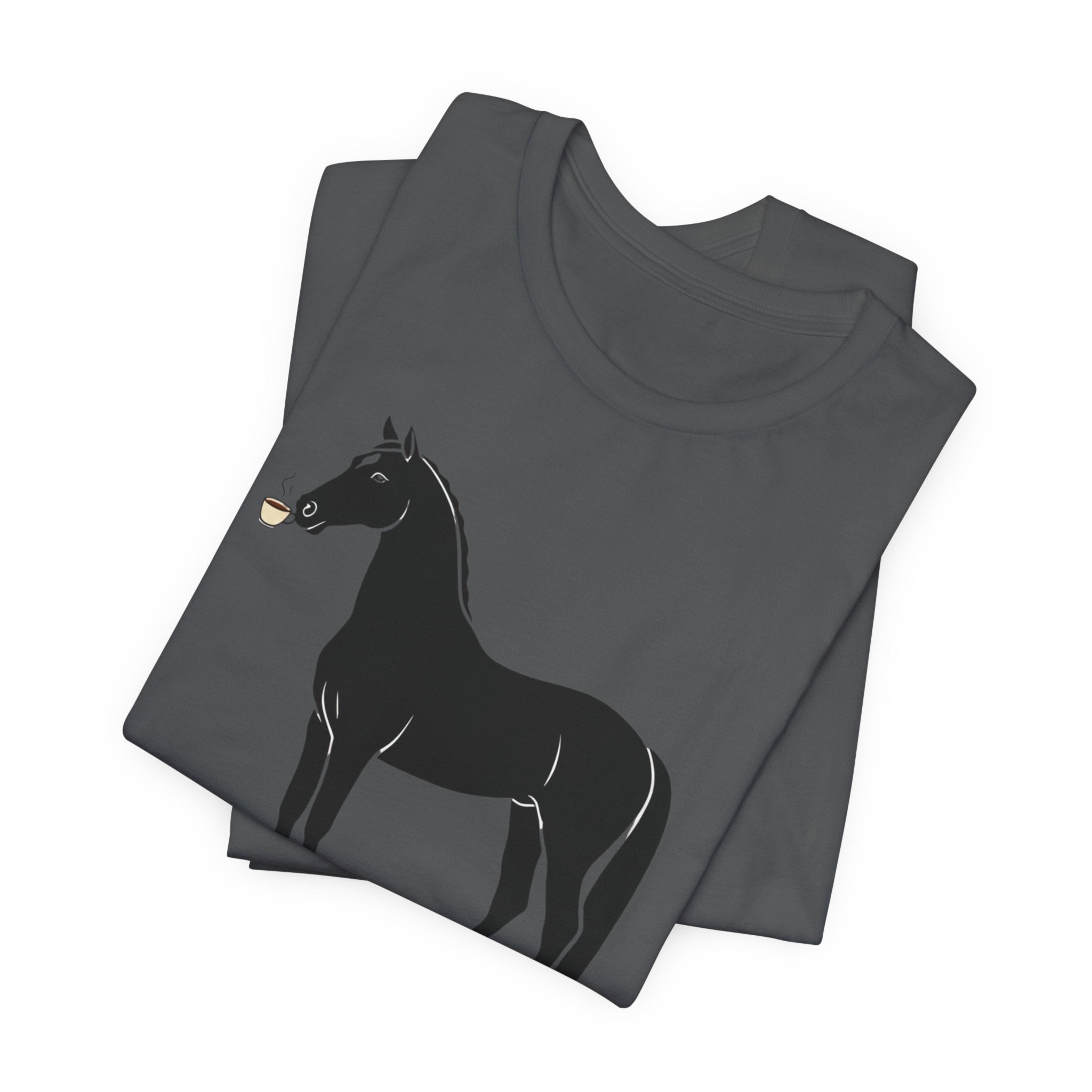I Ride Better After Coffee - Equestrian T-Shirt