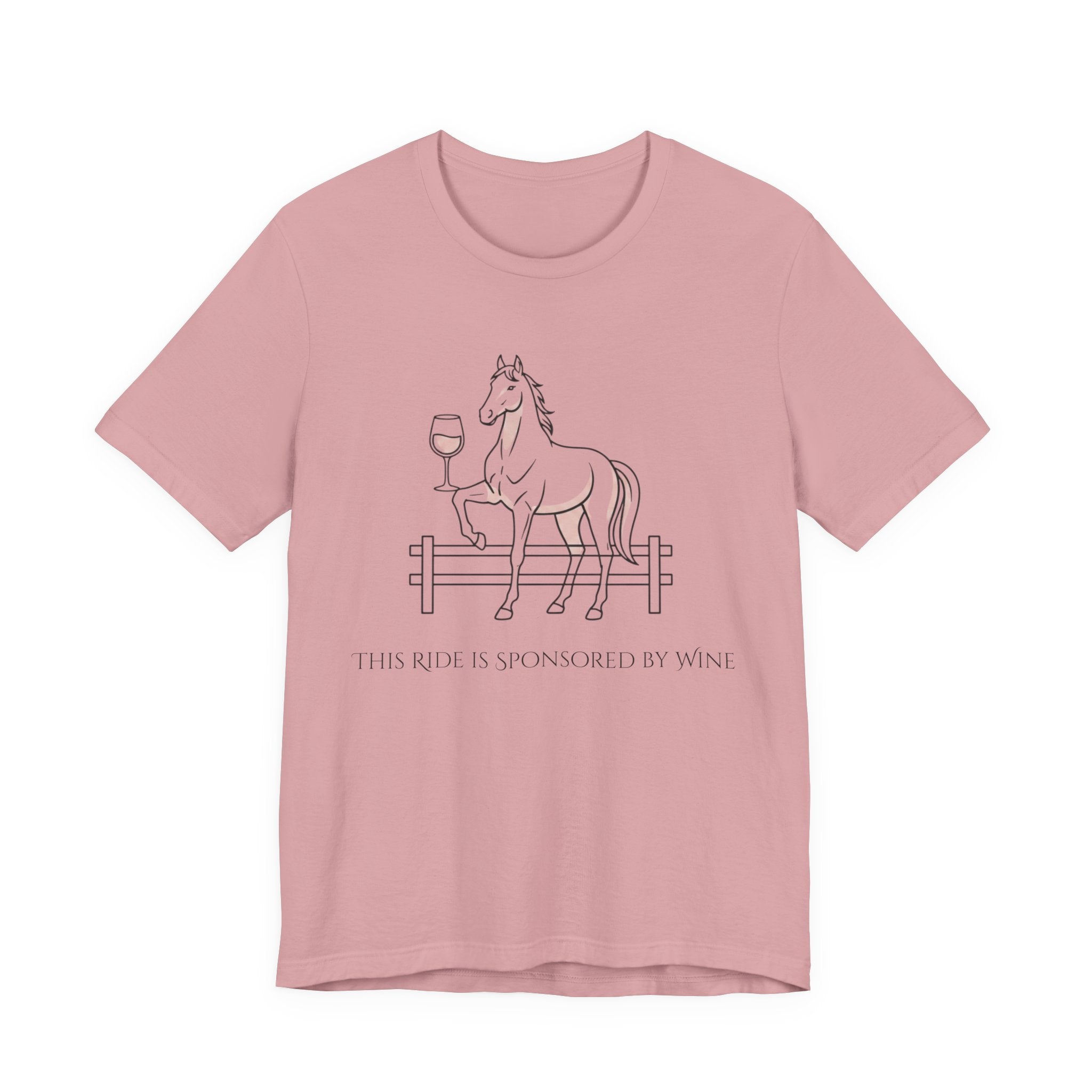 This Ride Is Sponsored By Wine Graphic Tee