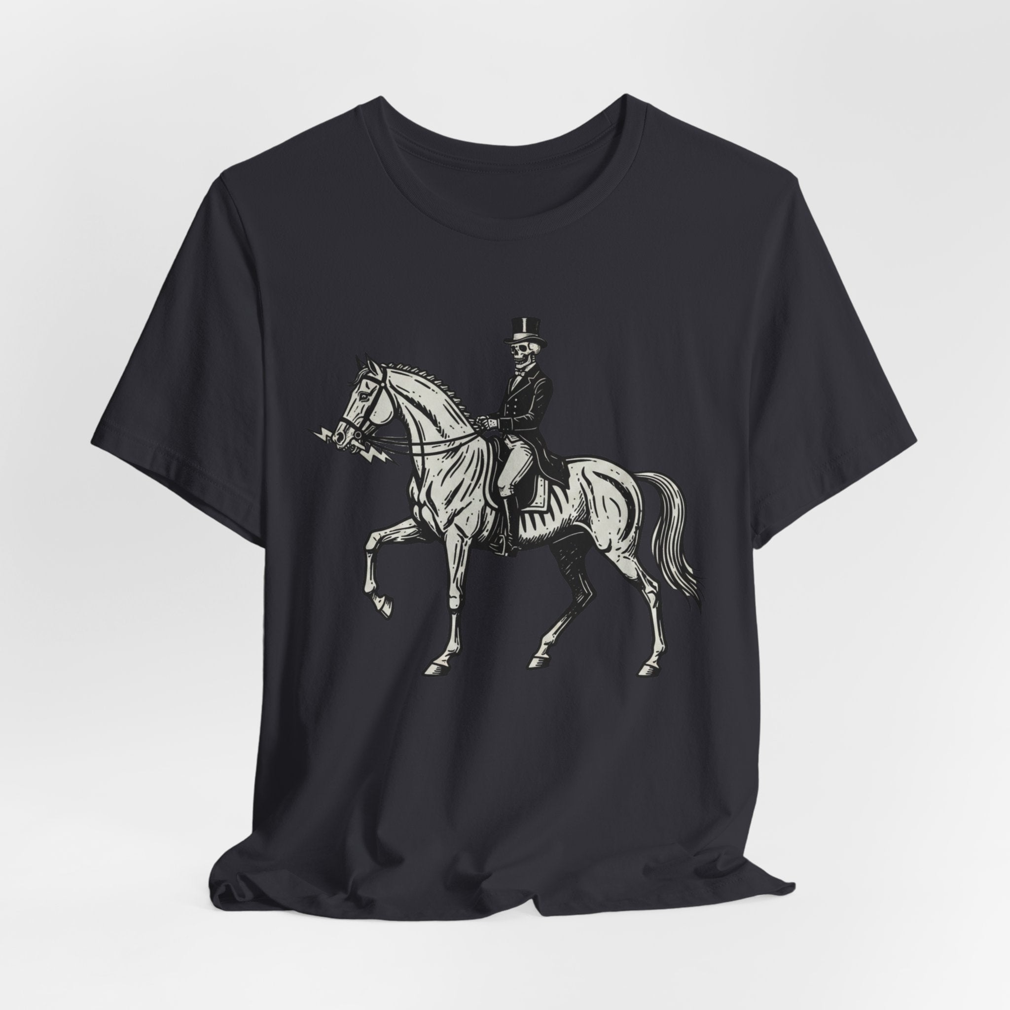 Gothic Dressage Horse Riding Tee