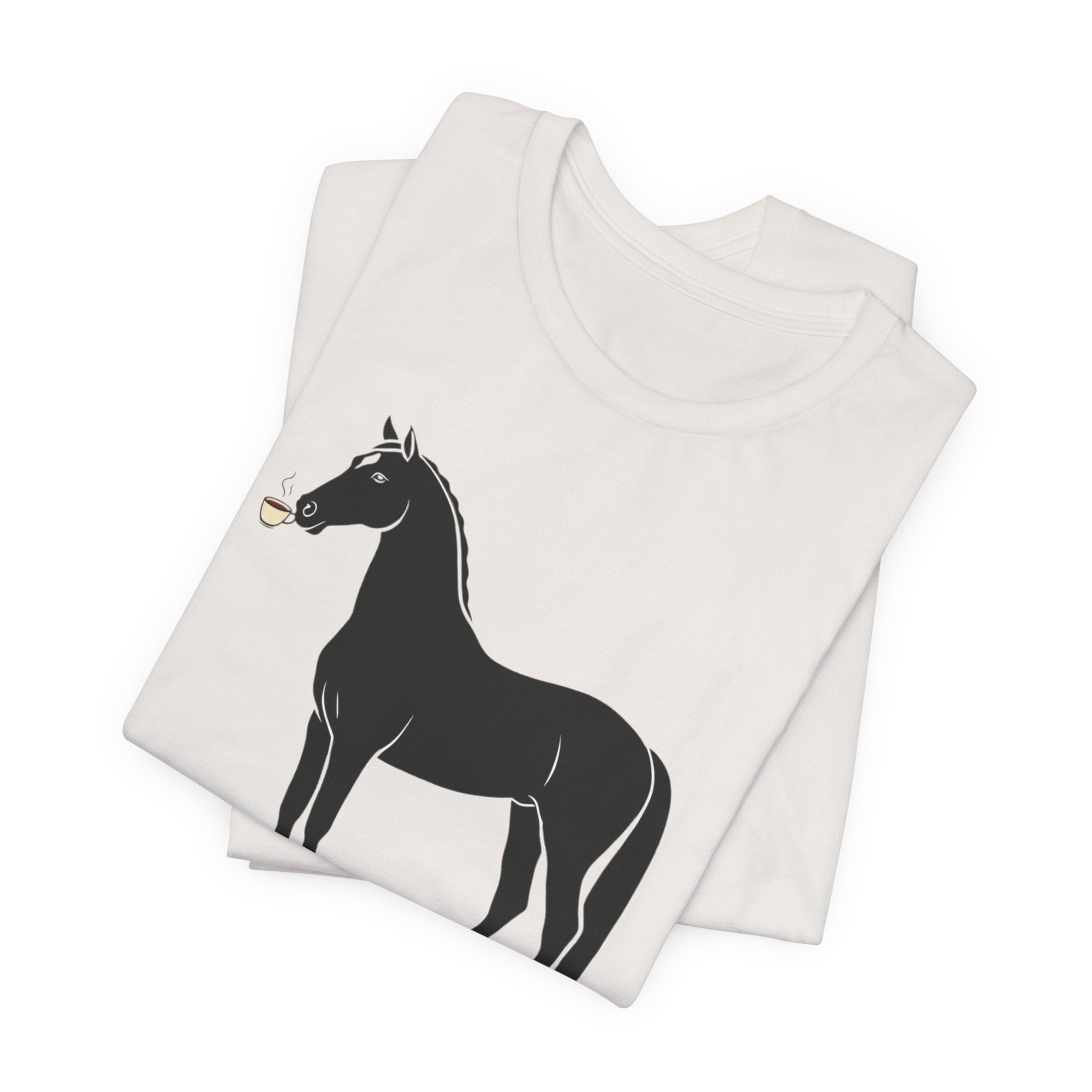I Ride Better After Coffee - Equestrian T-Shirt