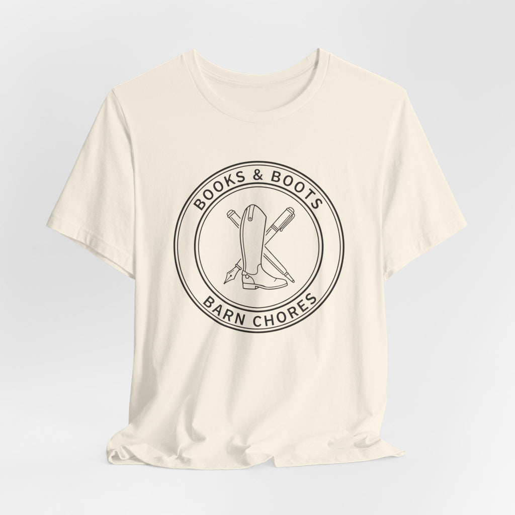 Books & Boots Tee