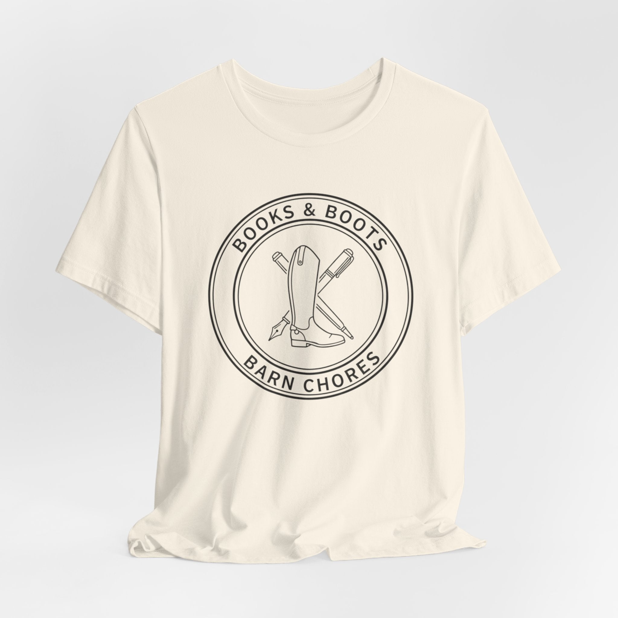 Books & Boots Tee