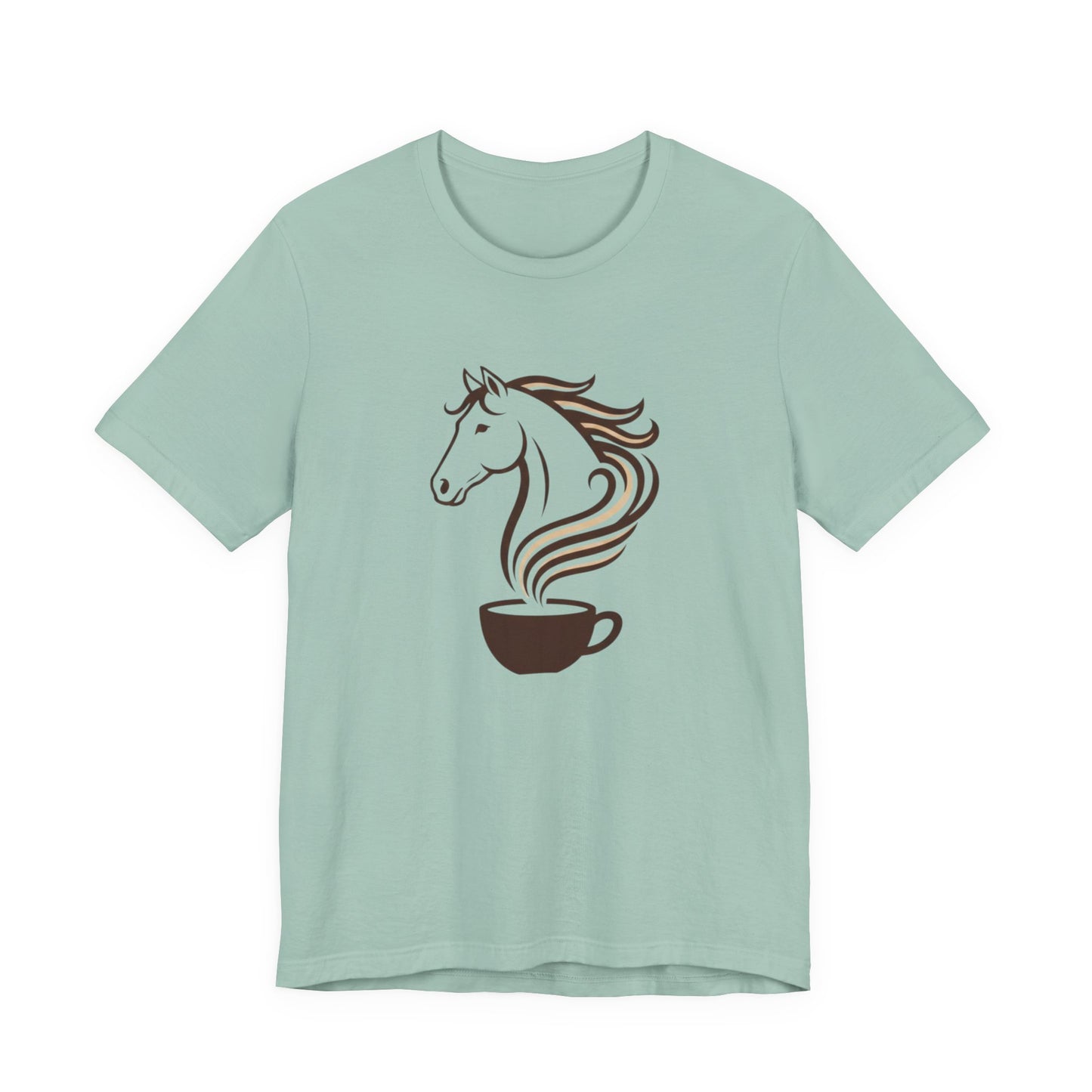 Coffee Horse T‑Shirt — Espresso Stallion Graphic Tee