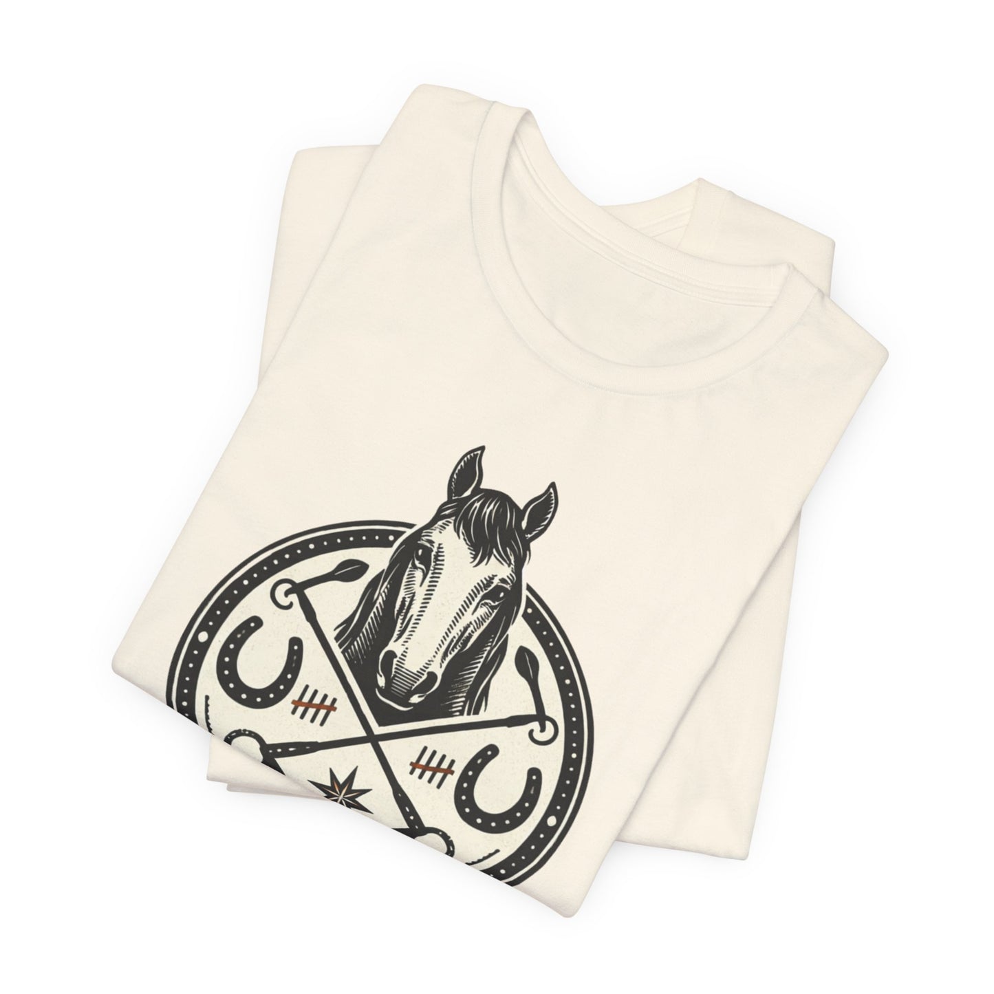 Earned, Not Explained Horse T-Shirt — Equestrian Riding Tee