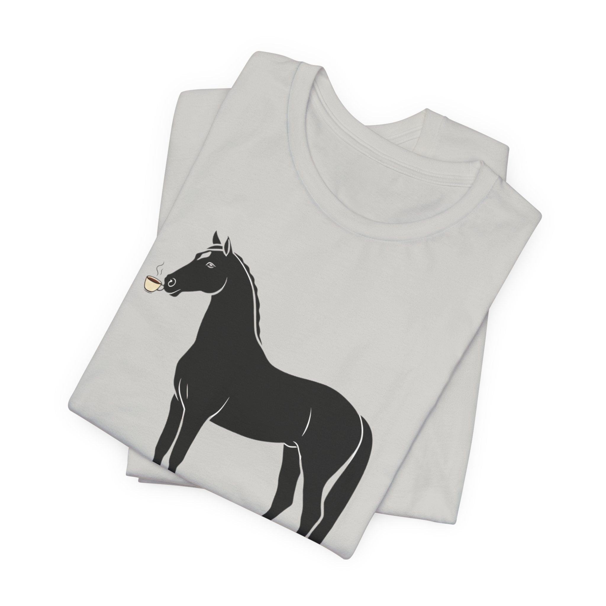 I Ride Better After Coffee - Equestrian T-Shirt