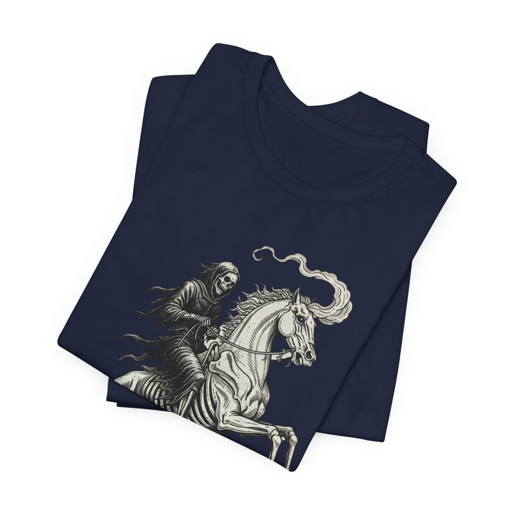 Death Rider Horse Graphic T-Shirt