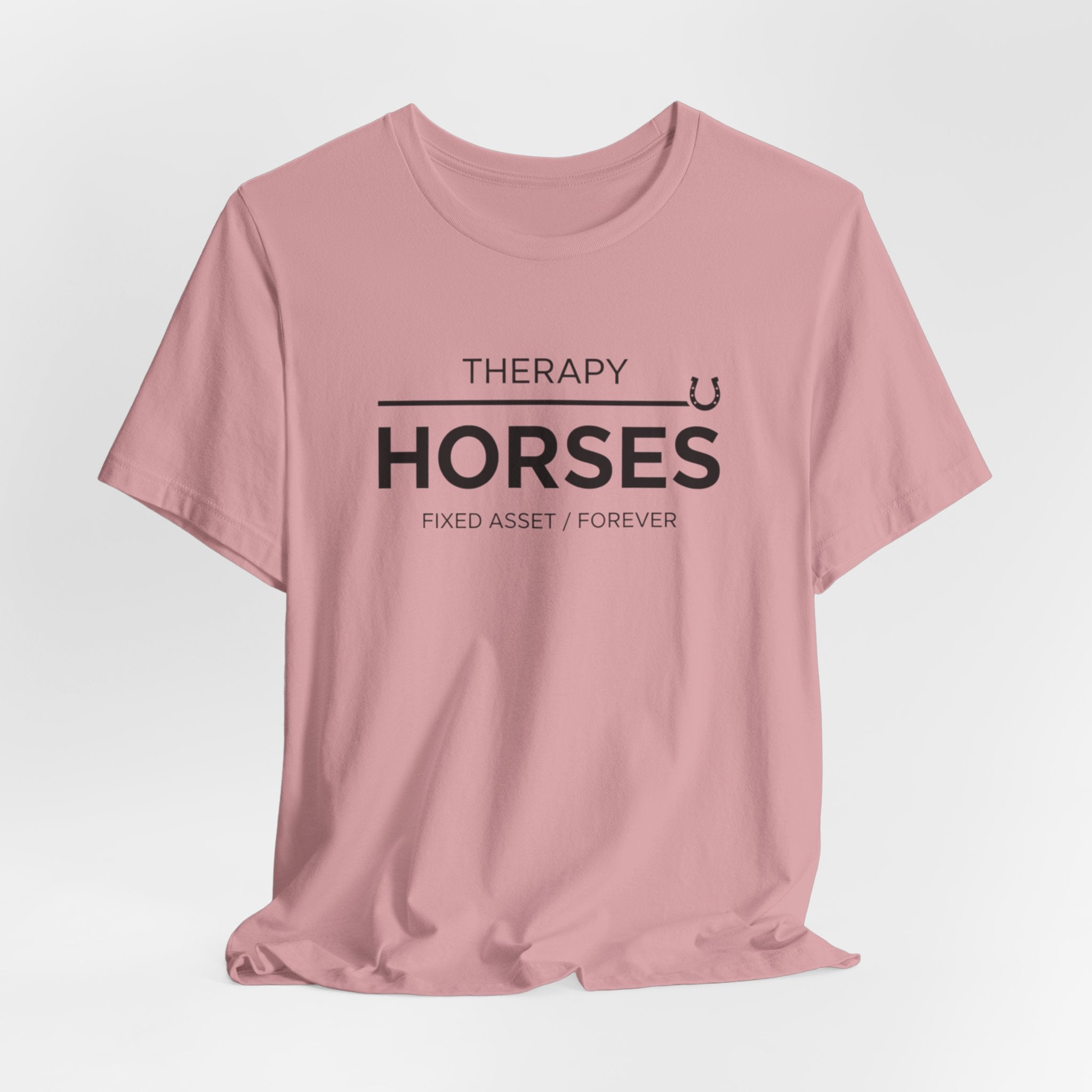 Horses: Fixed Asset / Forever Casual Equestrian T-Shirt
