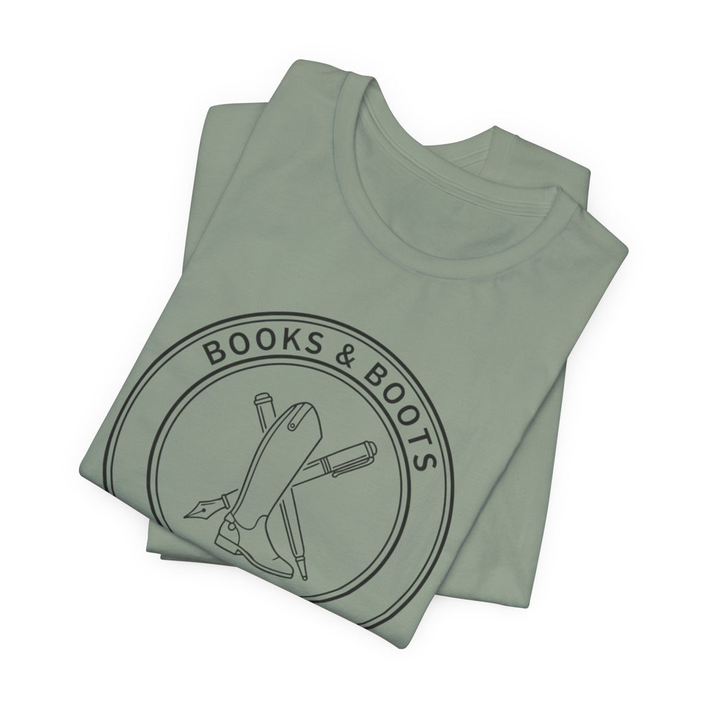 Books & Boots Tee
