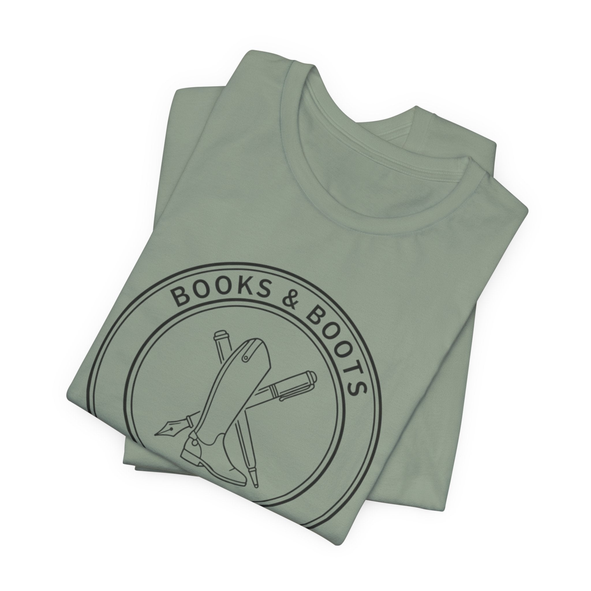 Books & Boots Tee