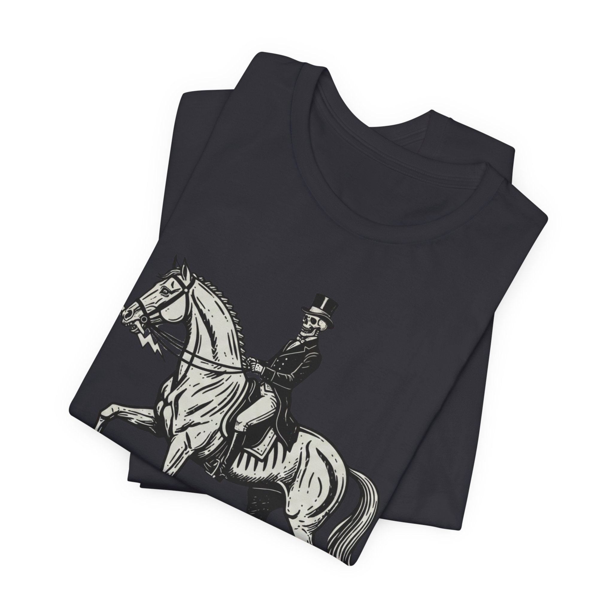 Gothic Dressage Horse Riding Tee