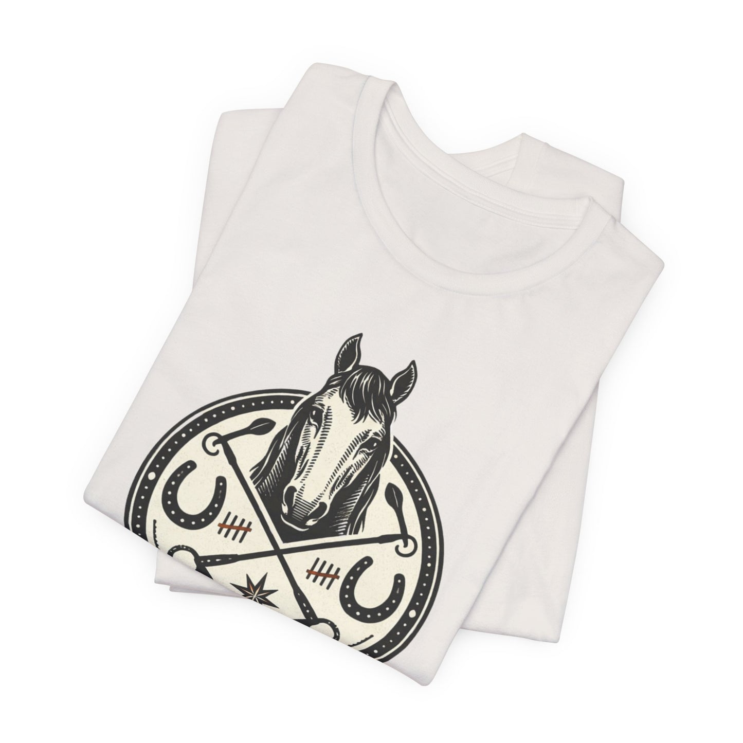 Earned, Not Explained Horse T-Shirt — Equestrian Riding Tee