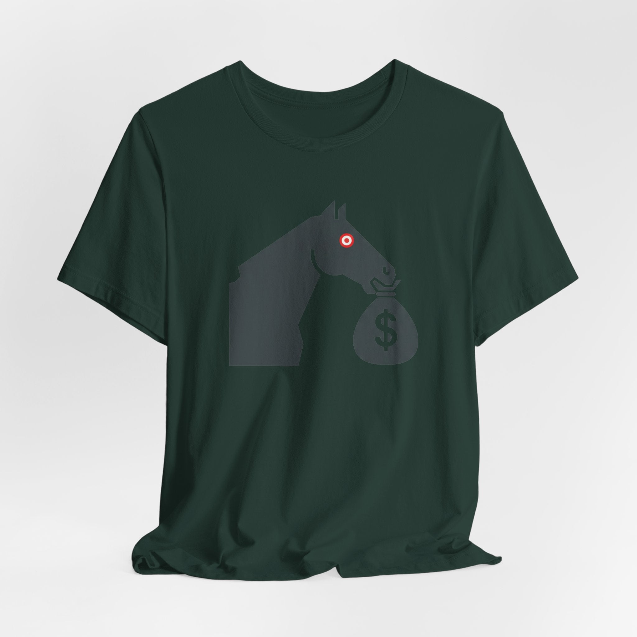 Equestrian Money Bag T-Shirt