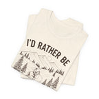 I'd Rather Be Trail Riding Outdoor Horseback Tee