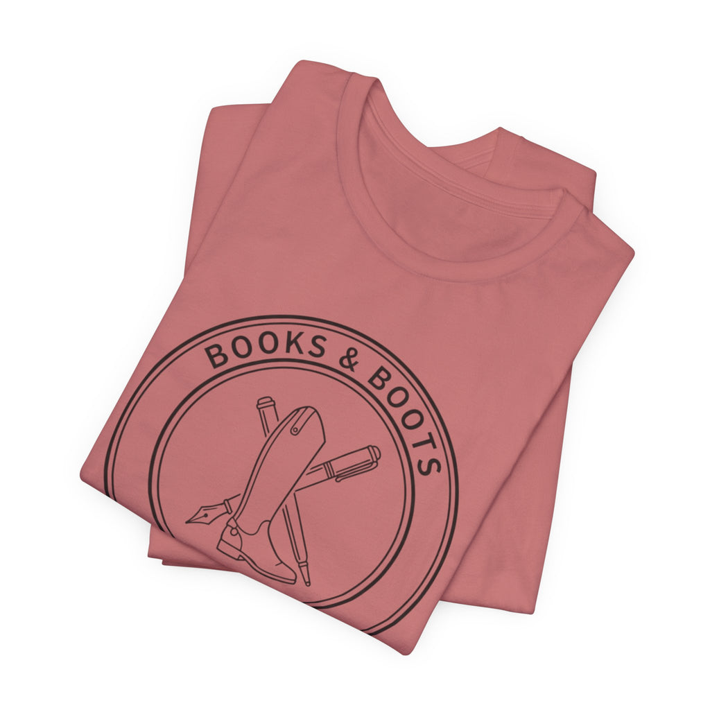 Books & Boots Tee