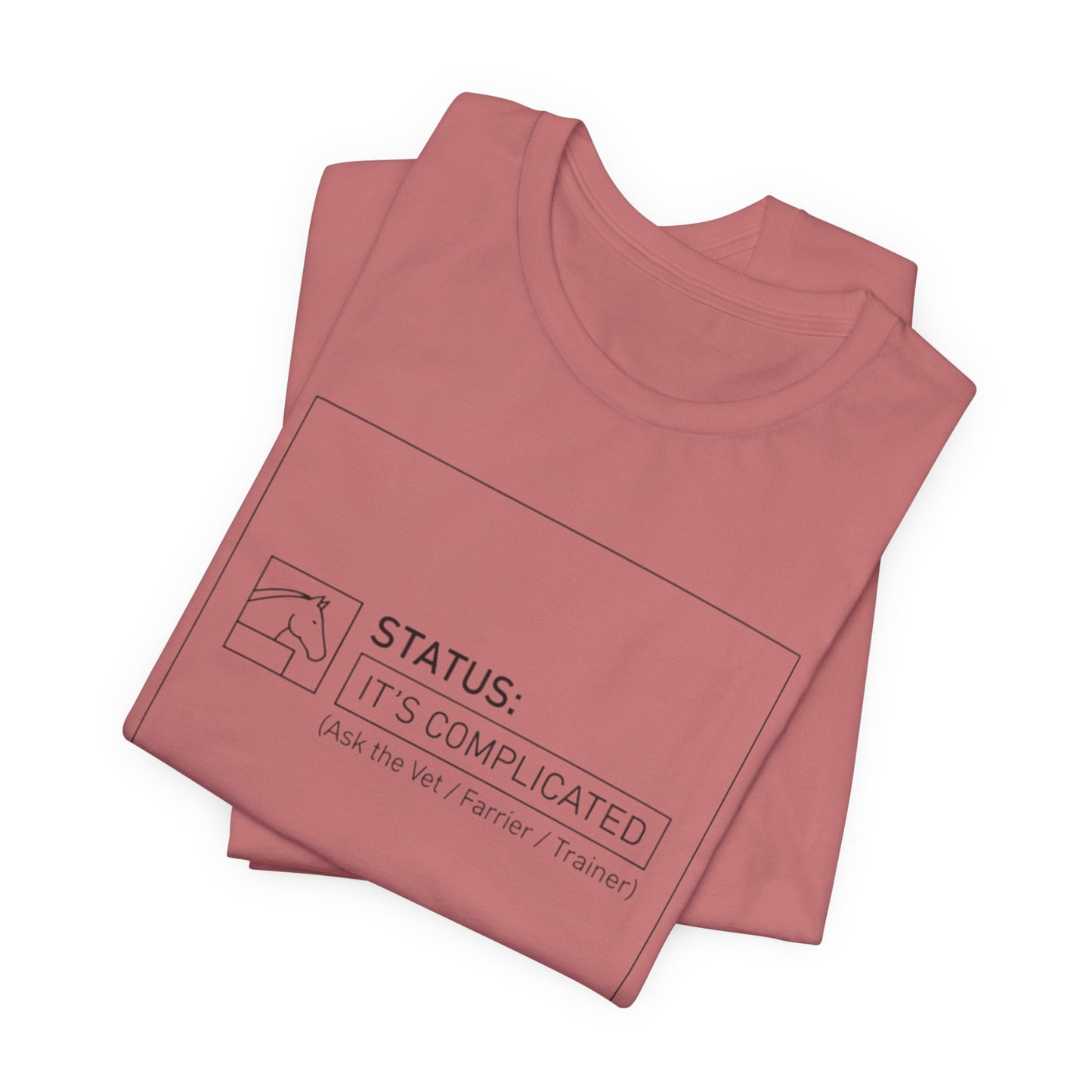Status: It's Complicated Graphic Tee — Relationship Humor T‑Shirt