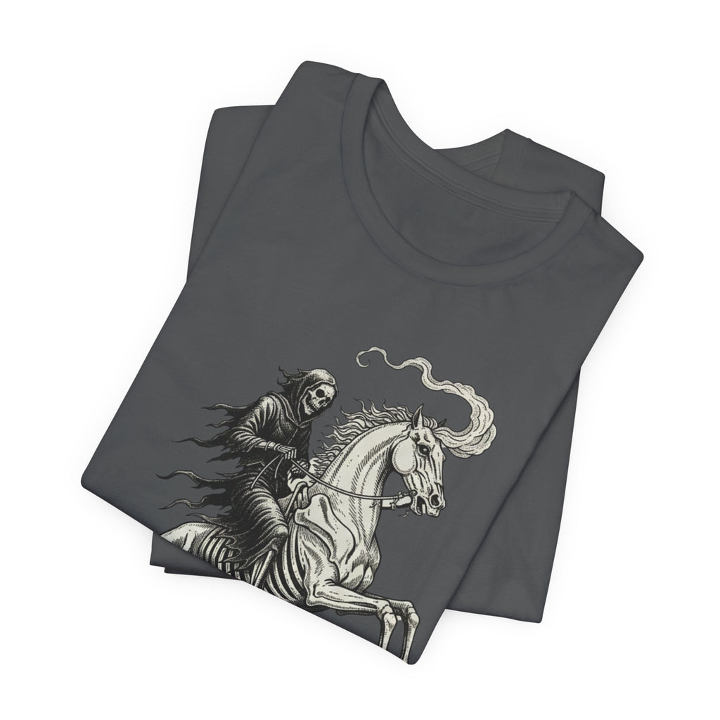 Death Rider Horse Graphic T-Shirt