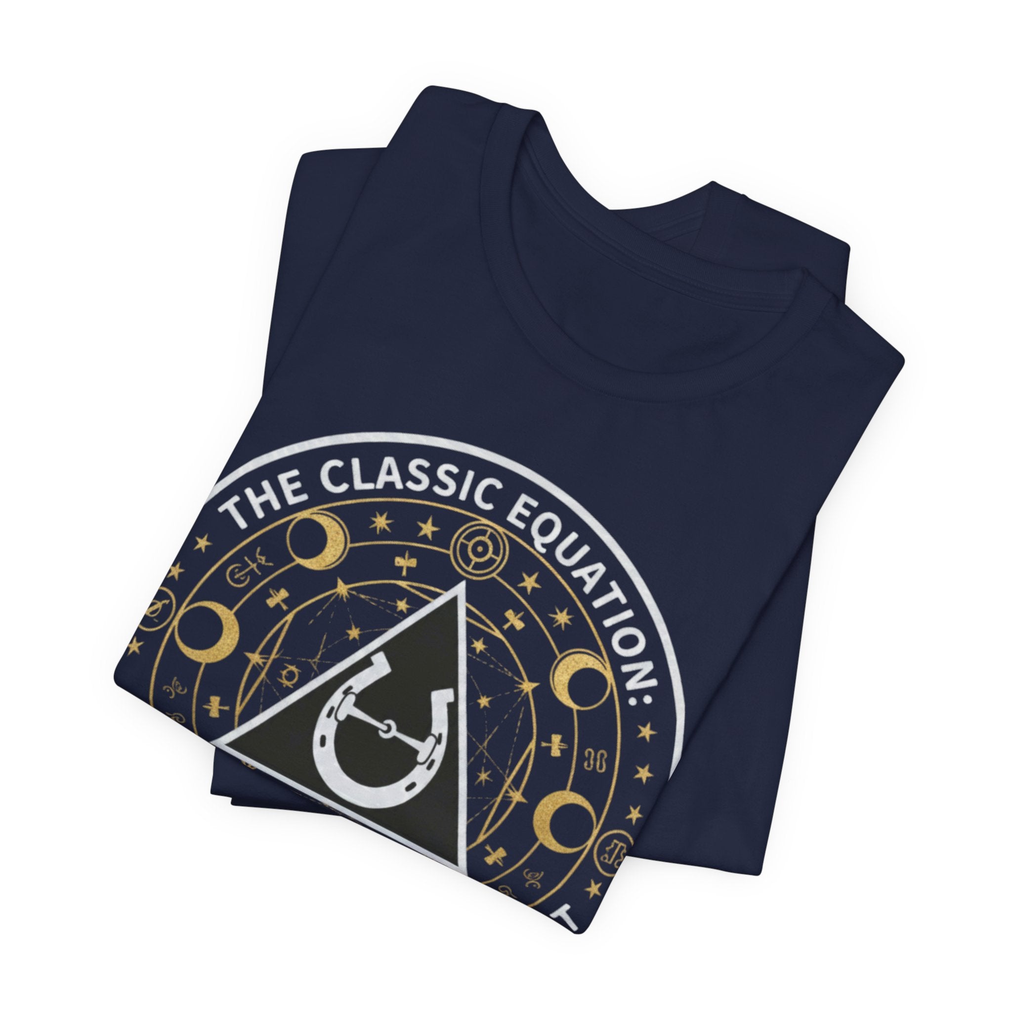 Classic Equation Tee - "Aspiration + Gravity = Debt"
