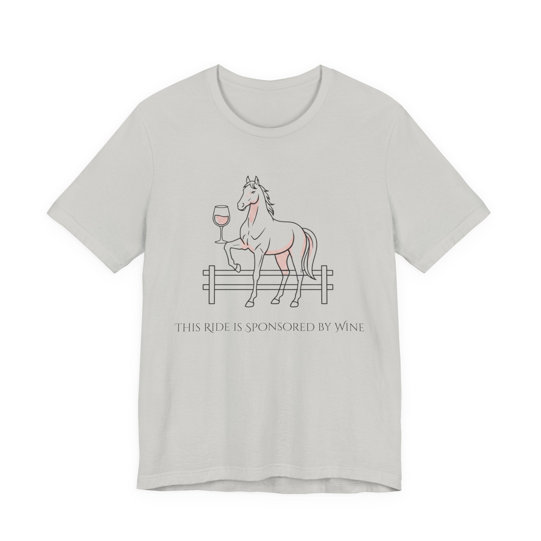 This Ride Is Sponsored By Wine Graphic Tee