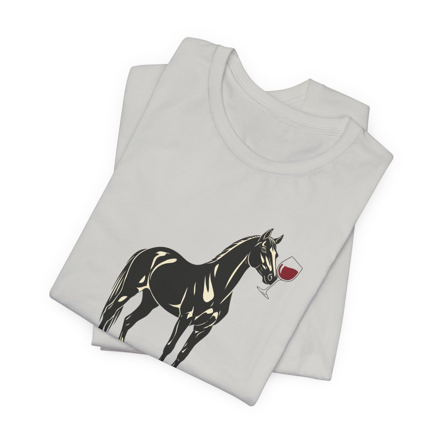 Horse Tee — "Barn Stress, Bottle Therapy" Graphic T‑Shirt