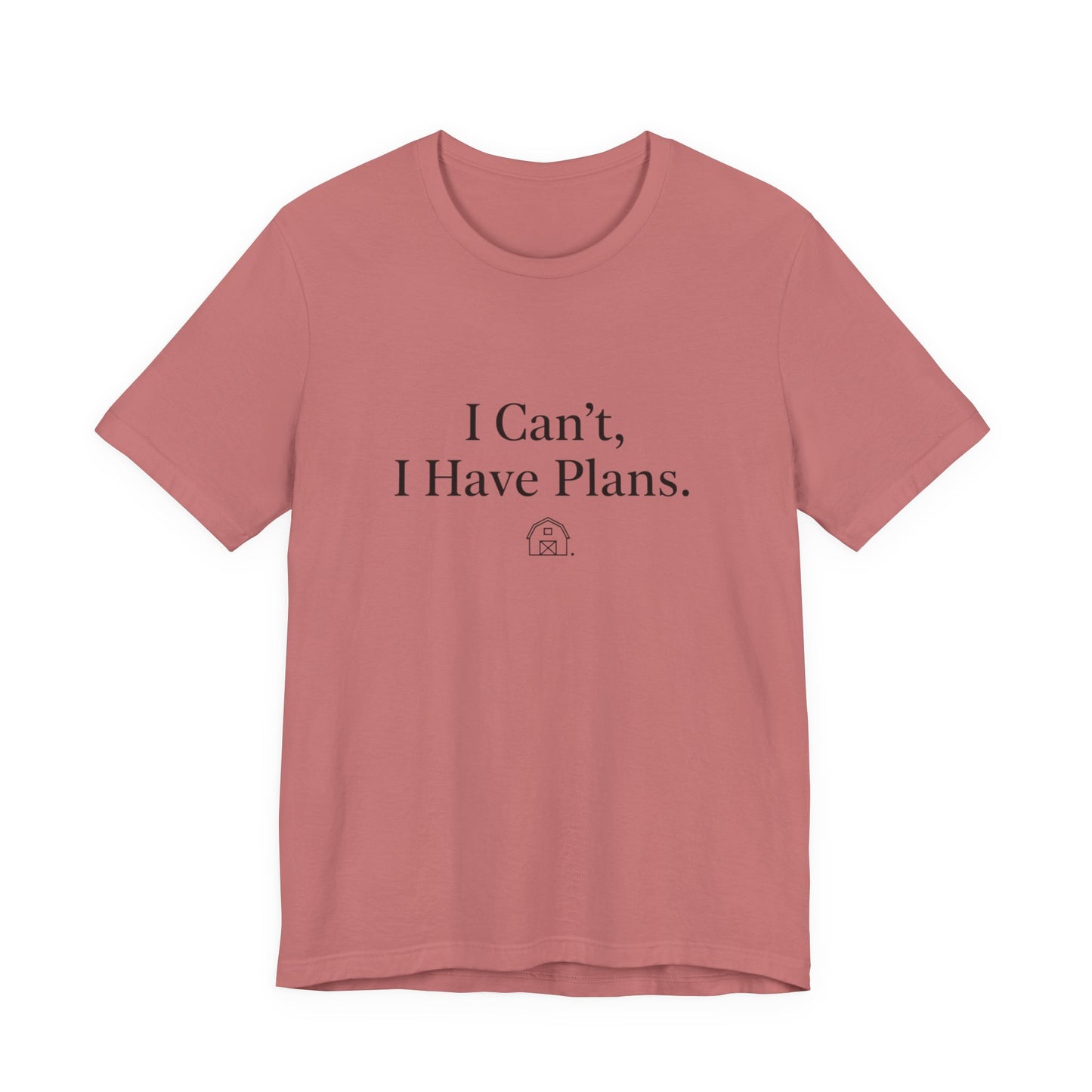 I Can’t, I Have Plans T-Shirt — Funny Introvert Tee