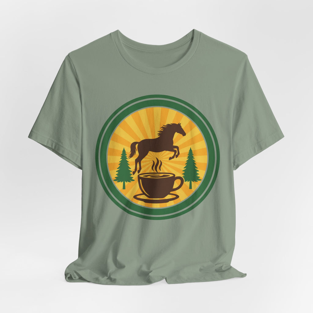 Coffee & Horse Graphic Tee