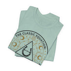 Classic Equation Tee - "Aspiration + Gravity = Debt"