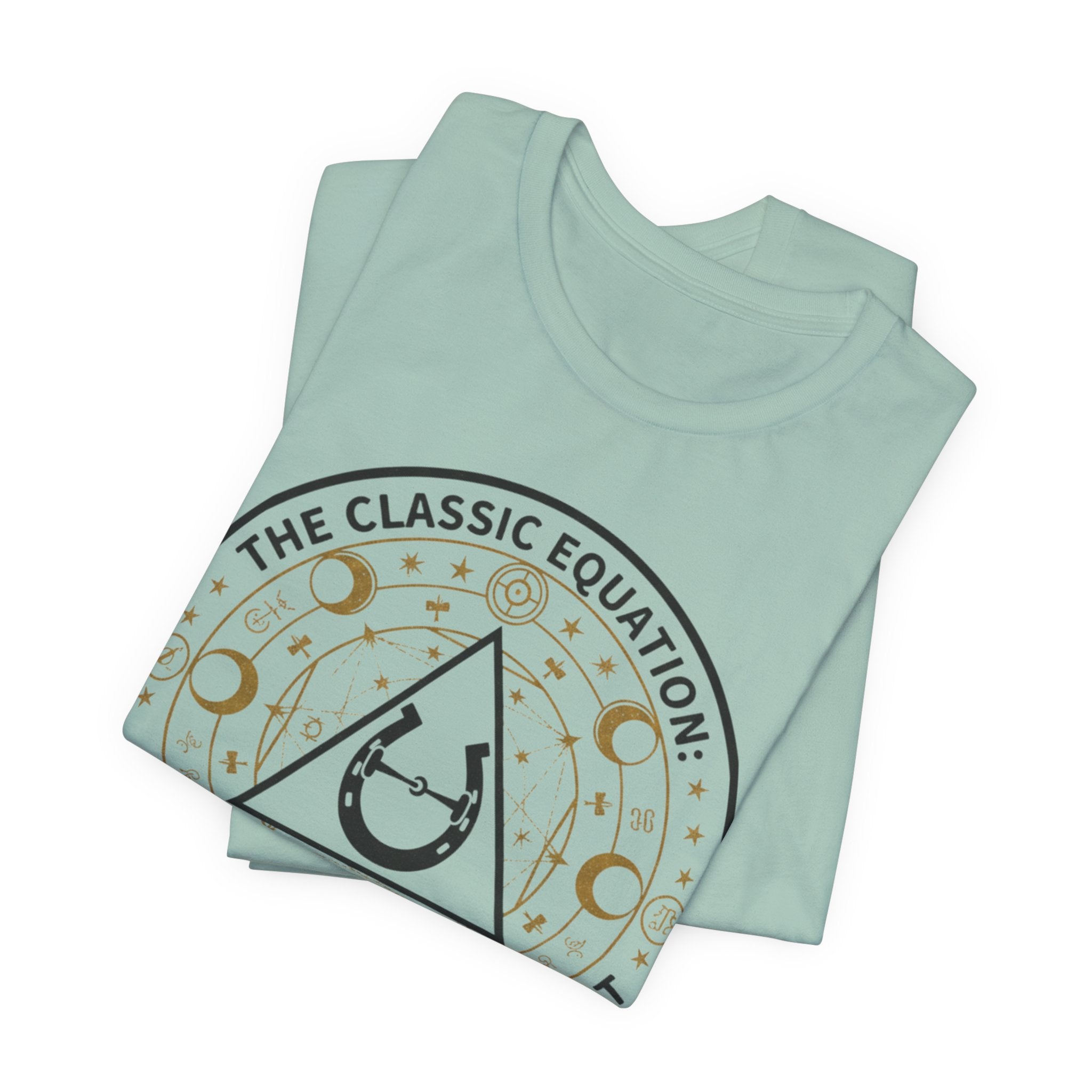 Classic Equation Tee - "Aspiration + Gravity = Debt"