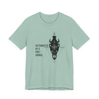 Outsmarted by a Prey Animal - Skull Graphic Tee