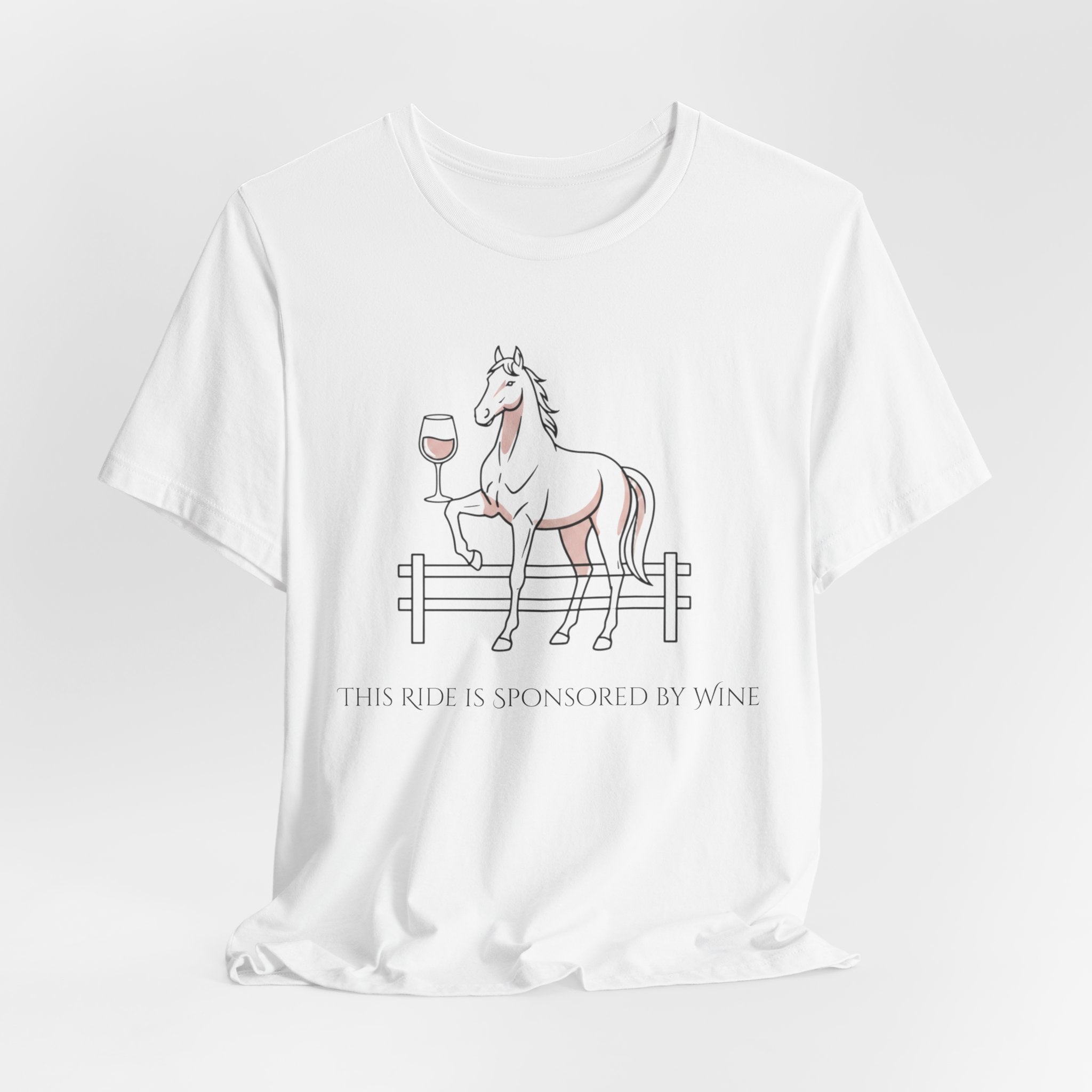 This Ride Is Sponsored By Wine Graphic Tee