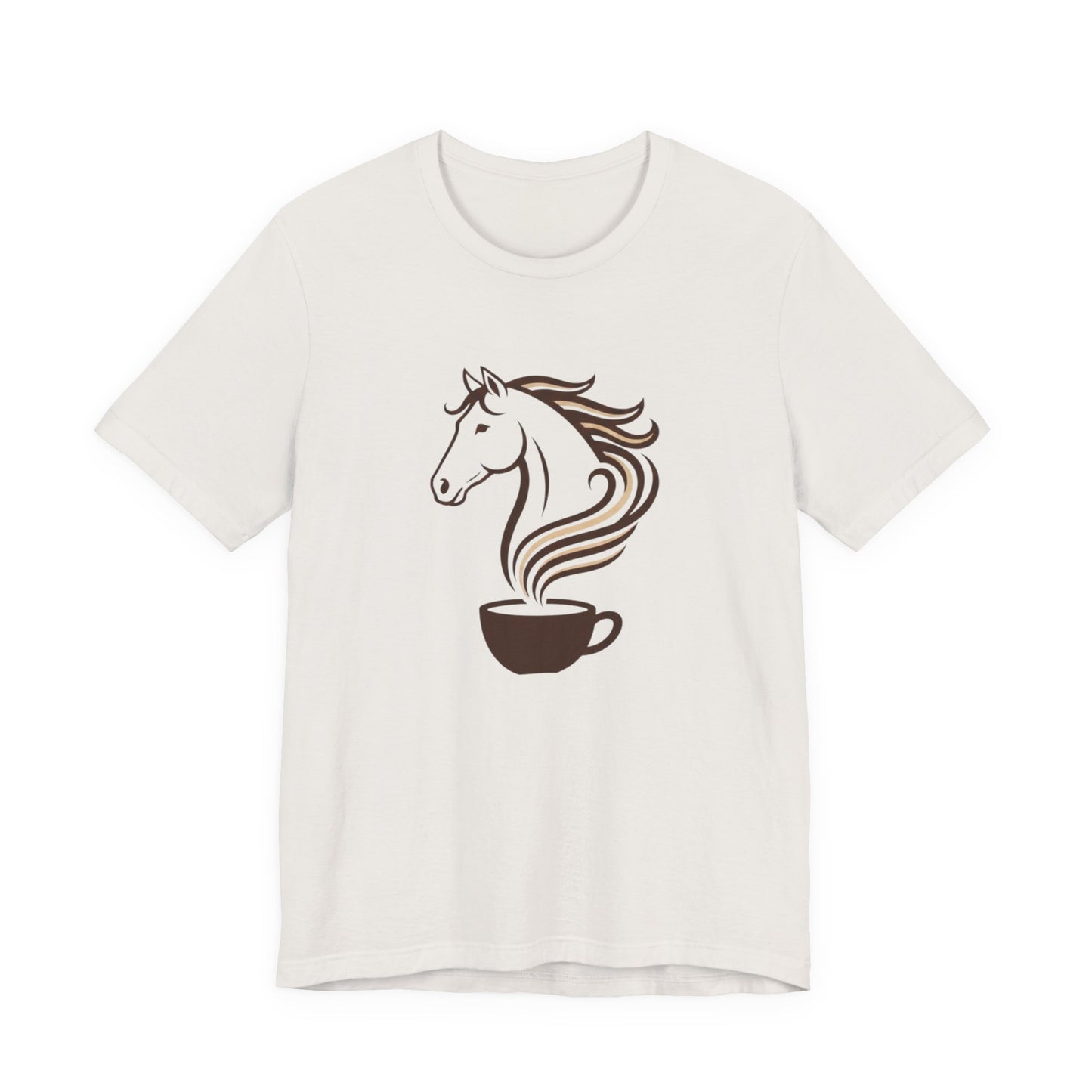 Coffee Horse T‑Shirt — Espresso Stallion Graphic Tee