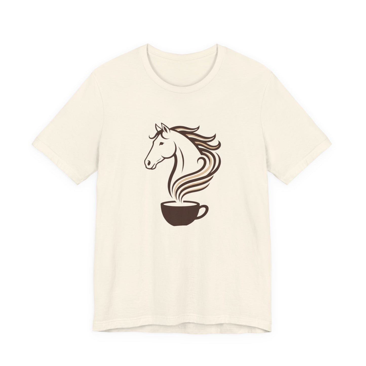 Coffee Horse T‑Shirt — Espresso Stallion Graphic Tee