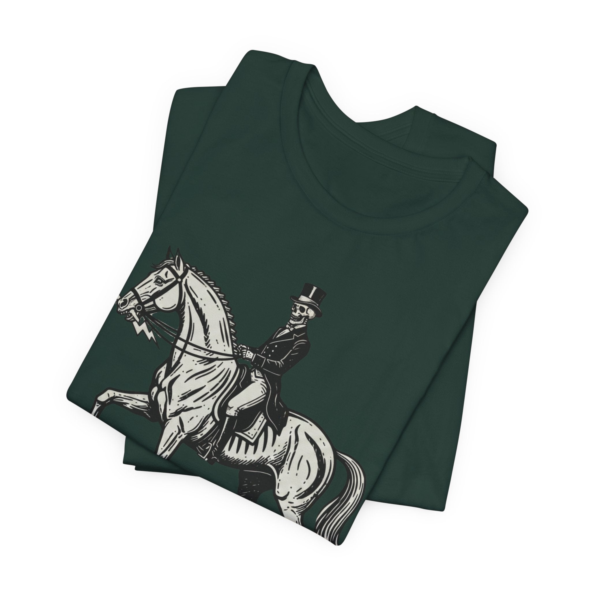 Gothic Dressage Horse Riding Tee