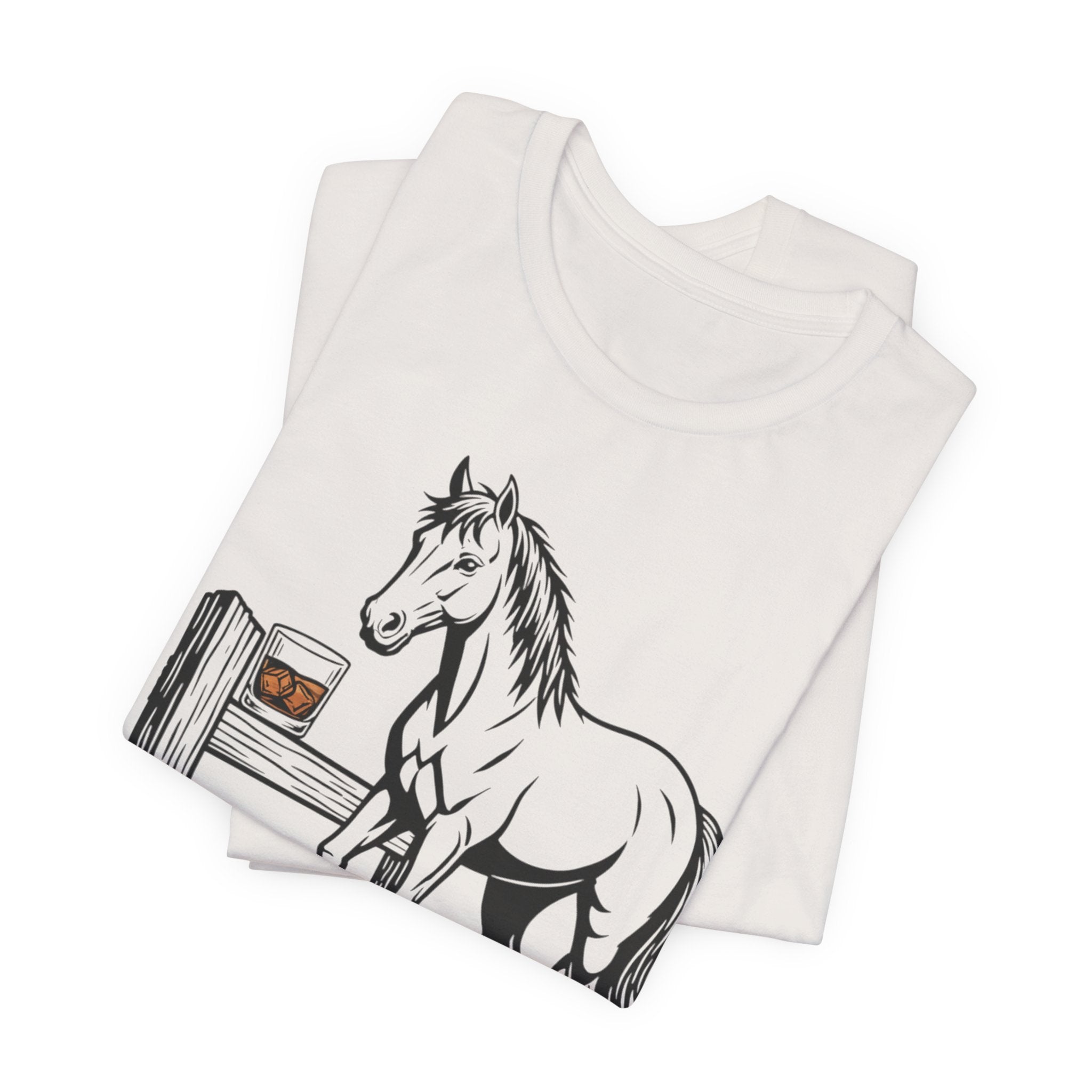 Ride. Pour. Repeat. Graphic Tee for Equestrians
