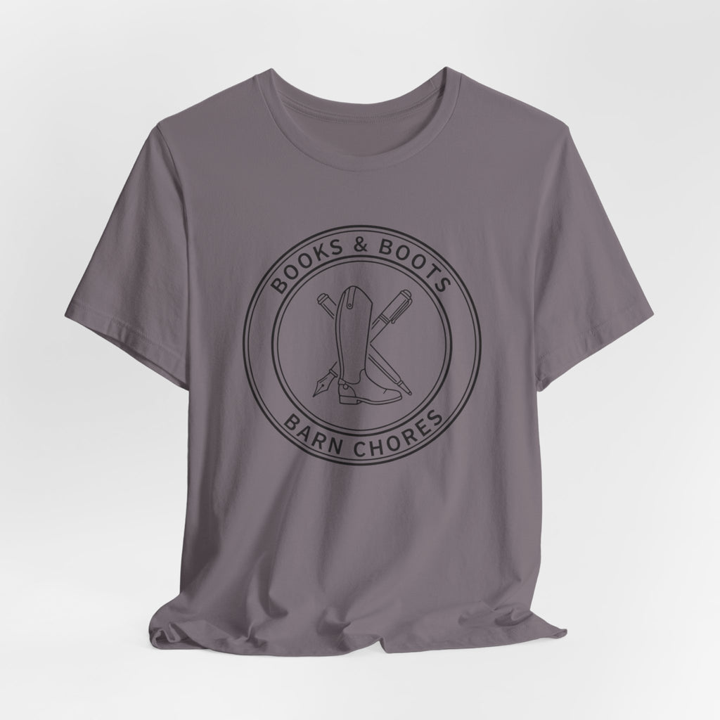 Books & Boots Tee