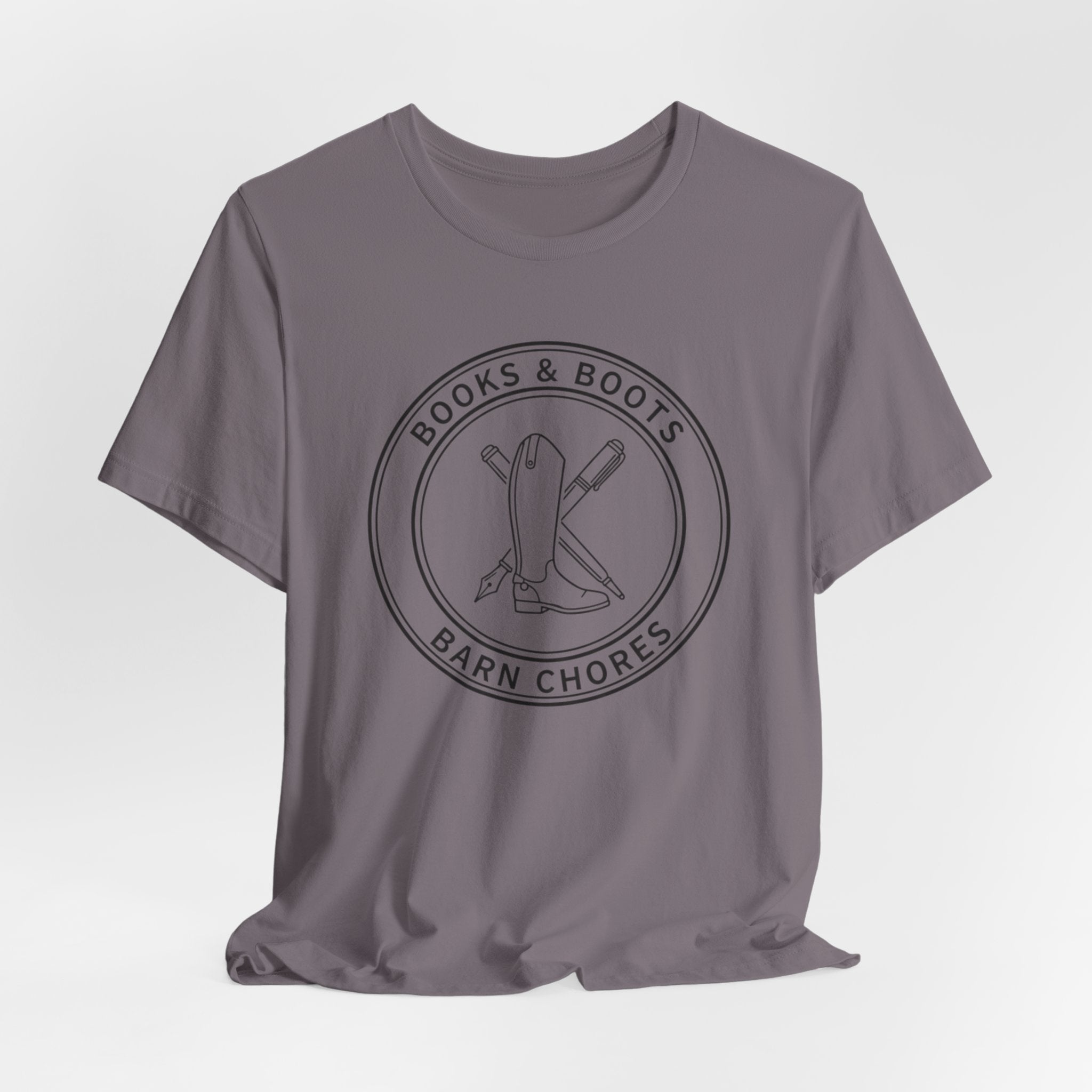 Books & Boots Tee