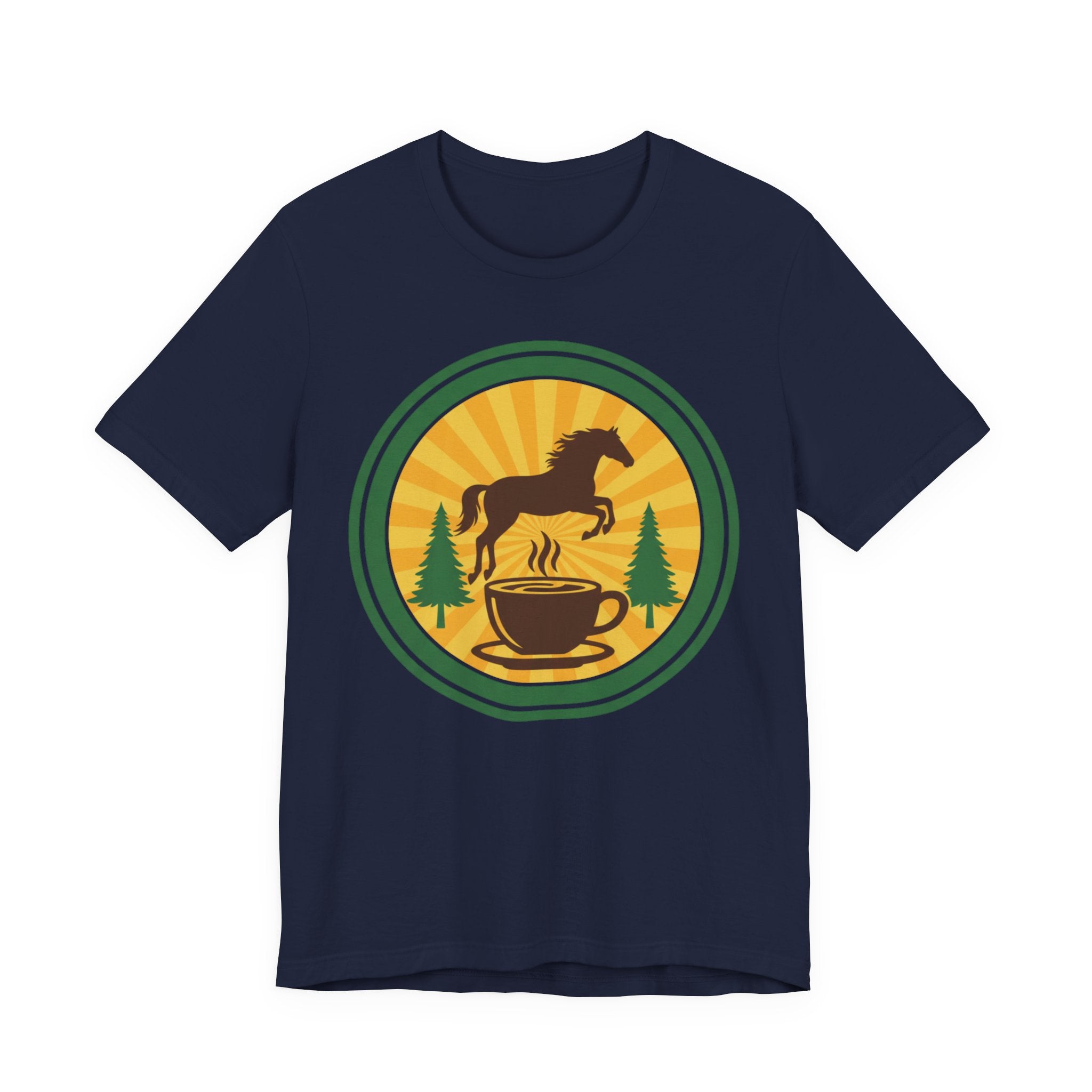 Coffee & Horse Graphic Tee