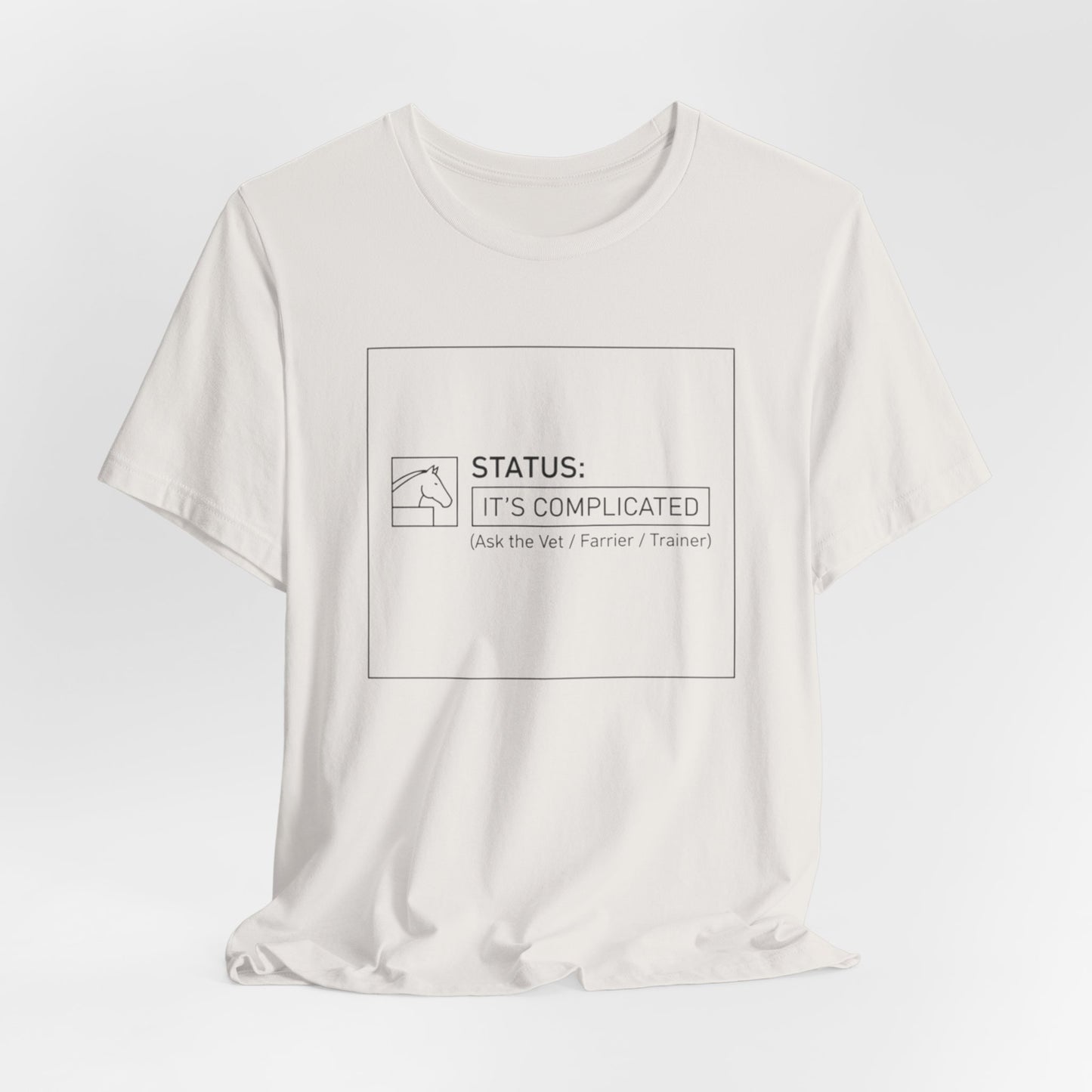 Status: It's Complicated Graphic Tee — Relationship Humor T‑Shirt